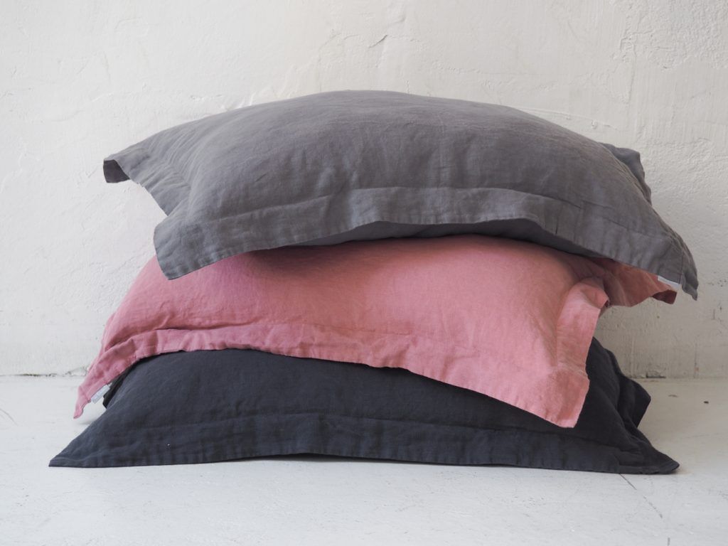 Linen pillow cases