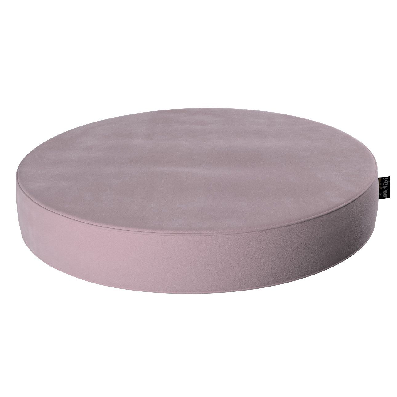 Puff Dot Muted pink fabric velvet