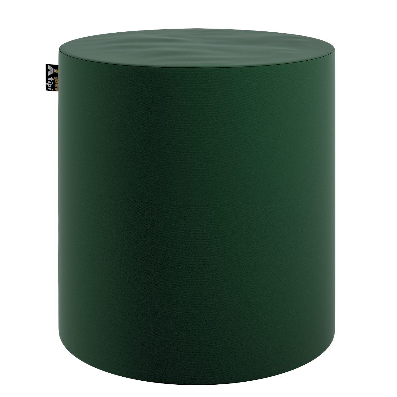Puff Bobby Bottle Green fabric velvet