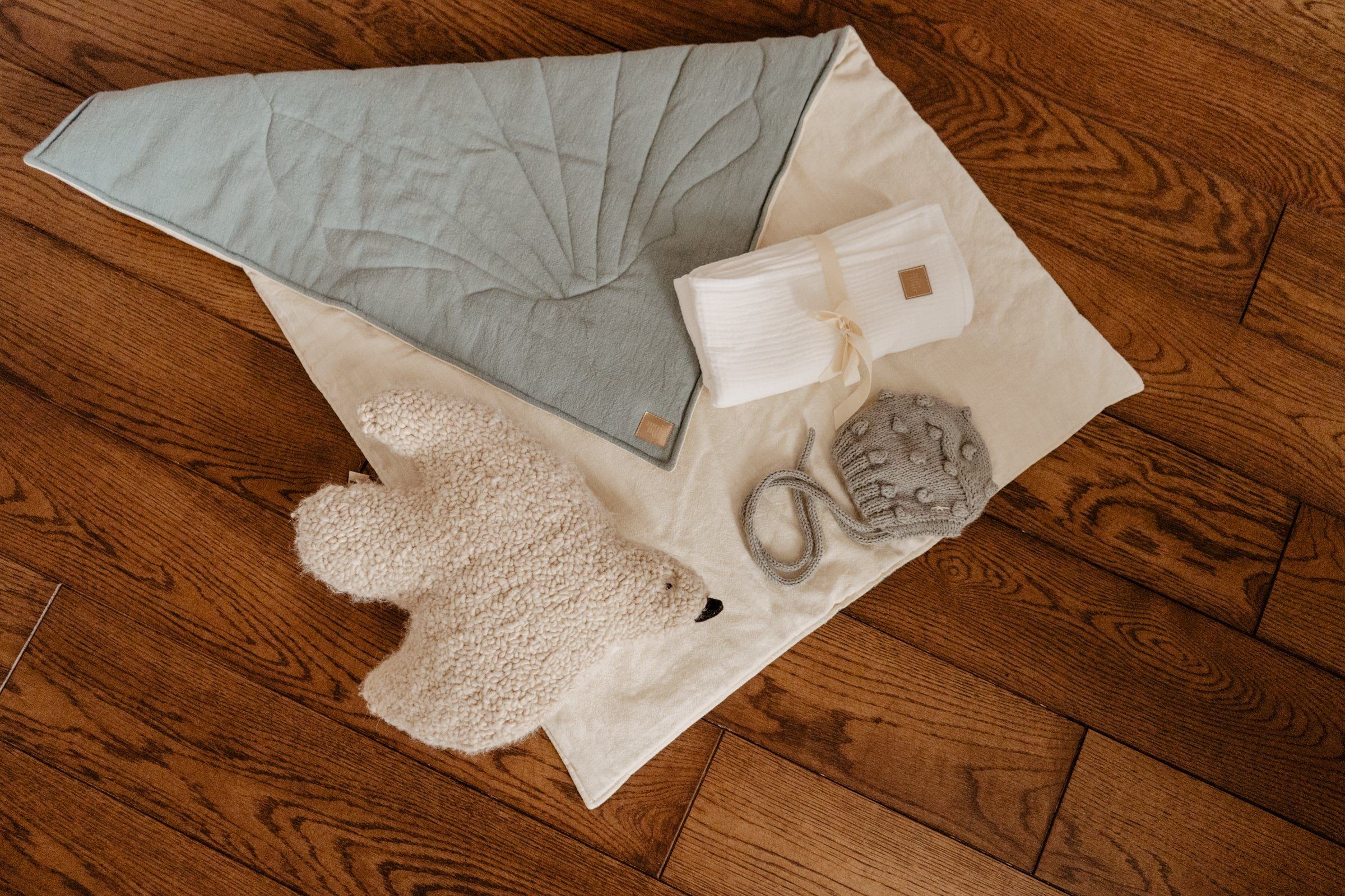 Linen cover set - shell Eye of the sea