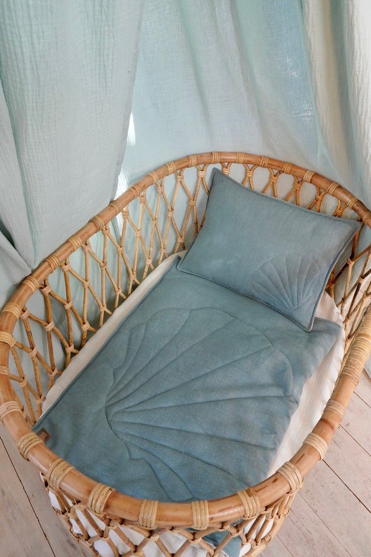 Linen cover set - shell Eye of the sea