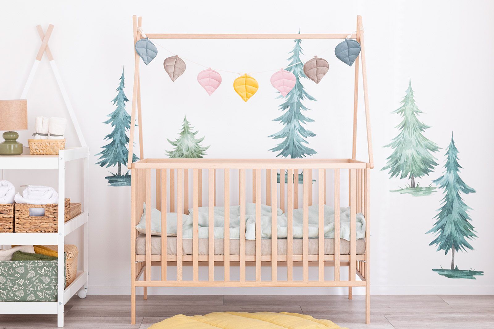 Baby Cot Bed Tipi 120x60