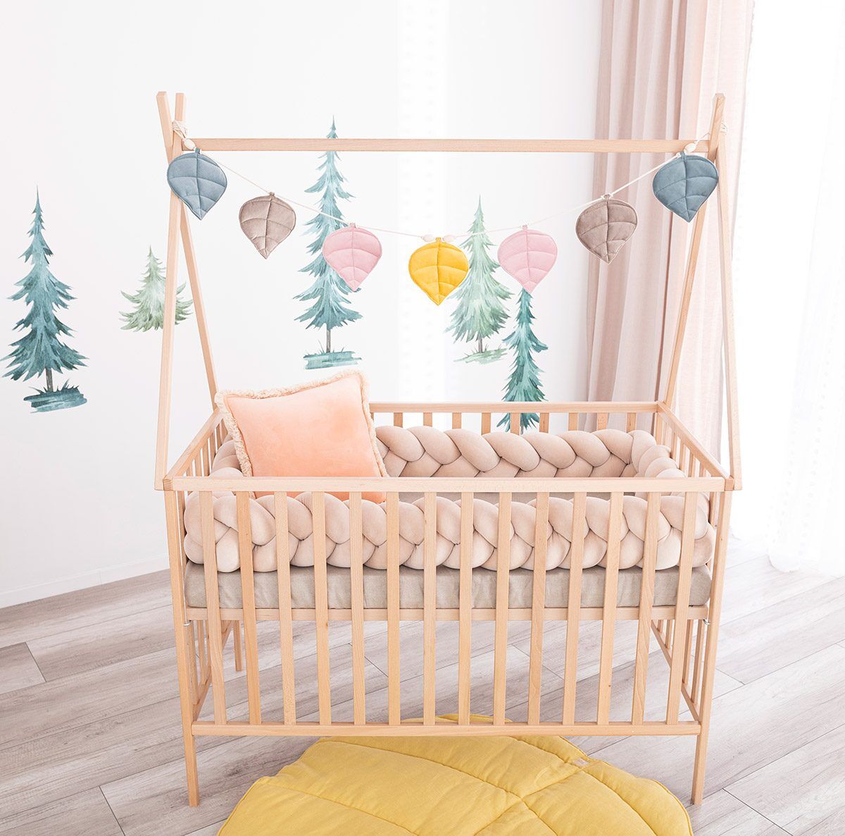 Baby Cot Bed Tipi Dreamy 120x60 TreeTale House Bed