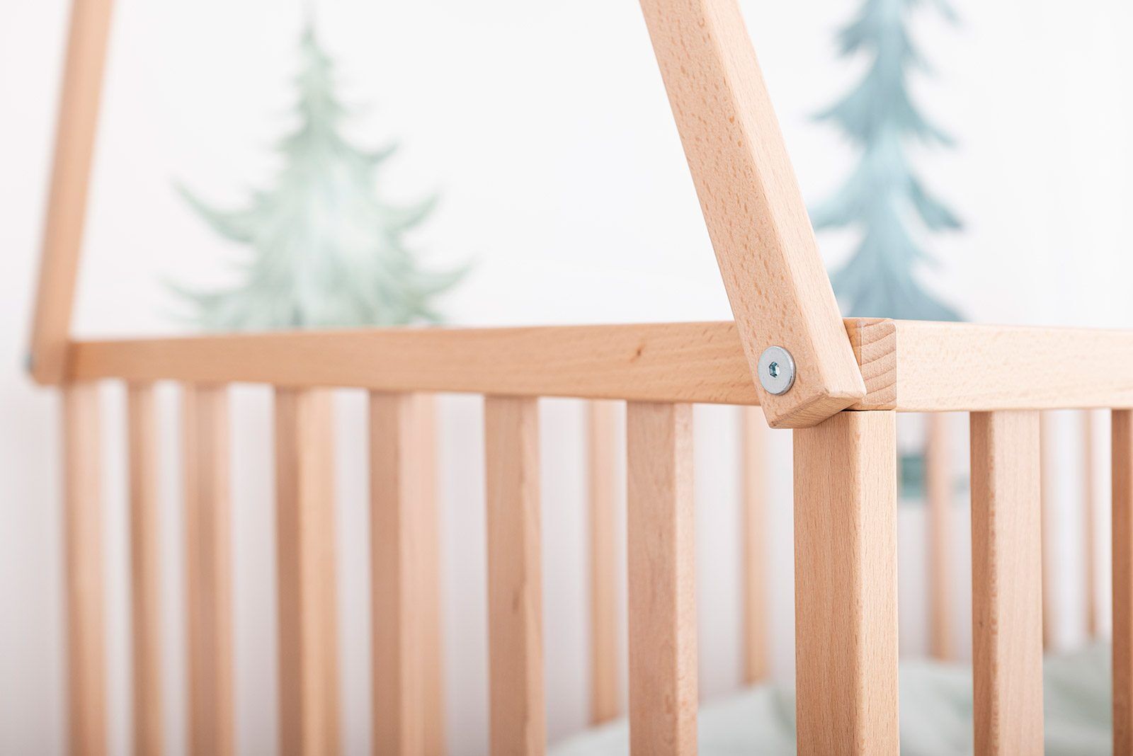 Baby Cot Bed Tipi 120x60