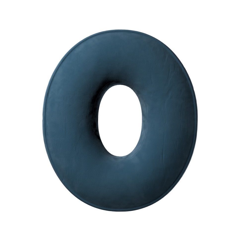 Pillow letter O Blue