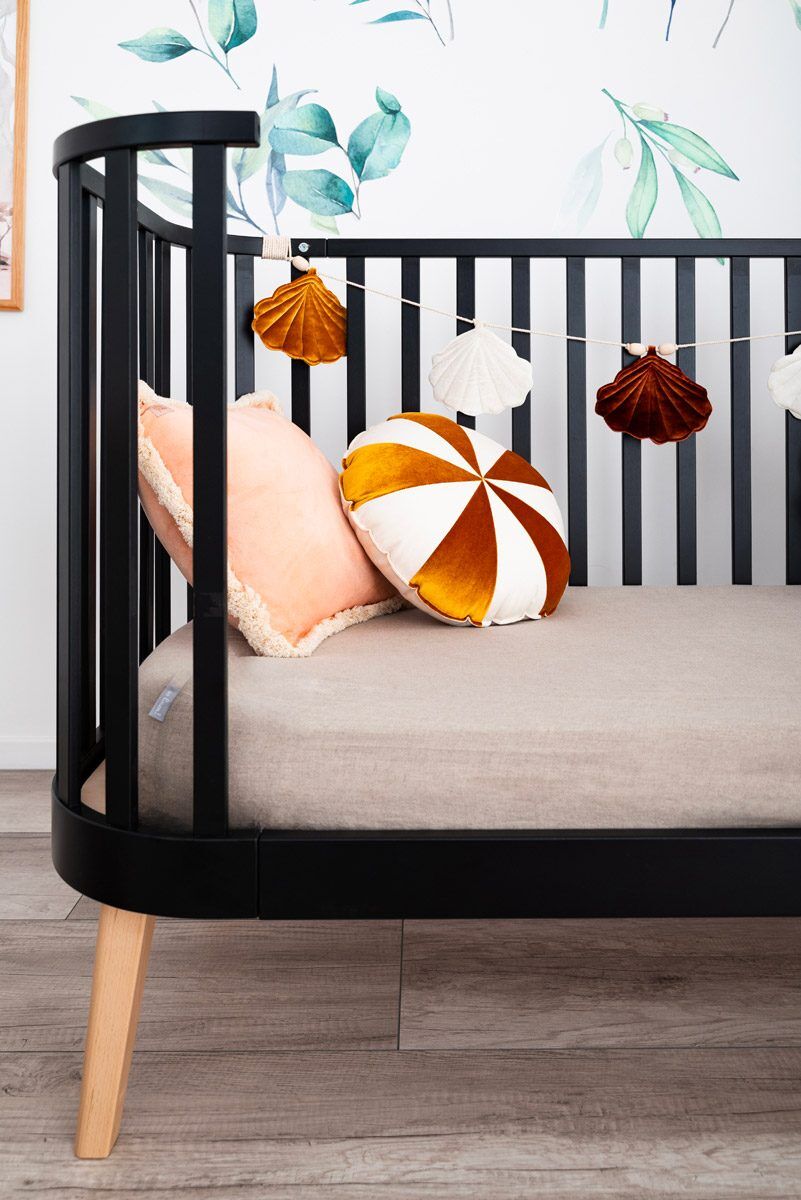 Baby Cot Bed Principal Dark Grey