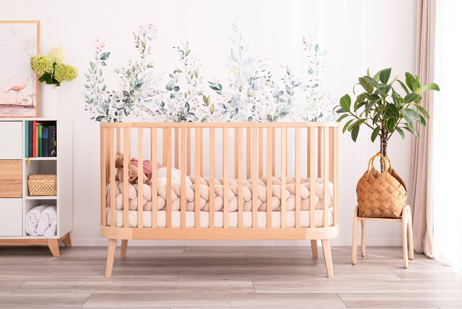 Baby Cot Bed Principal Natural