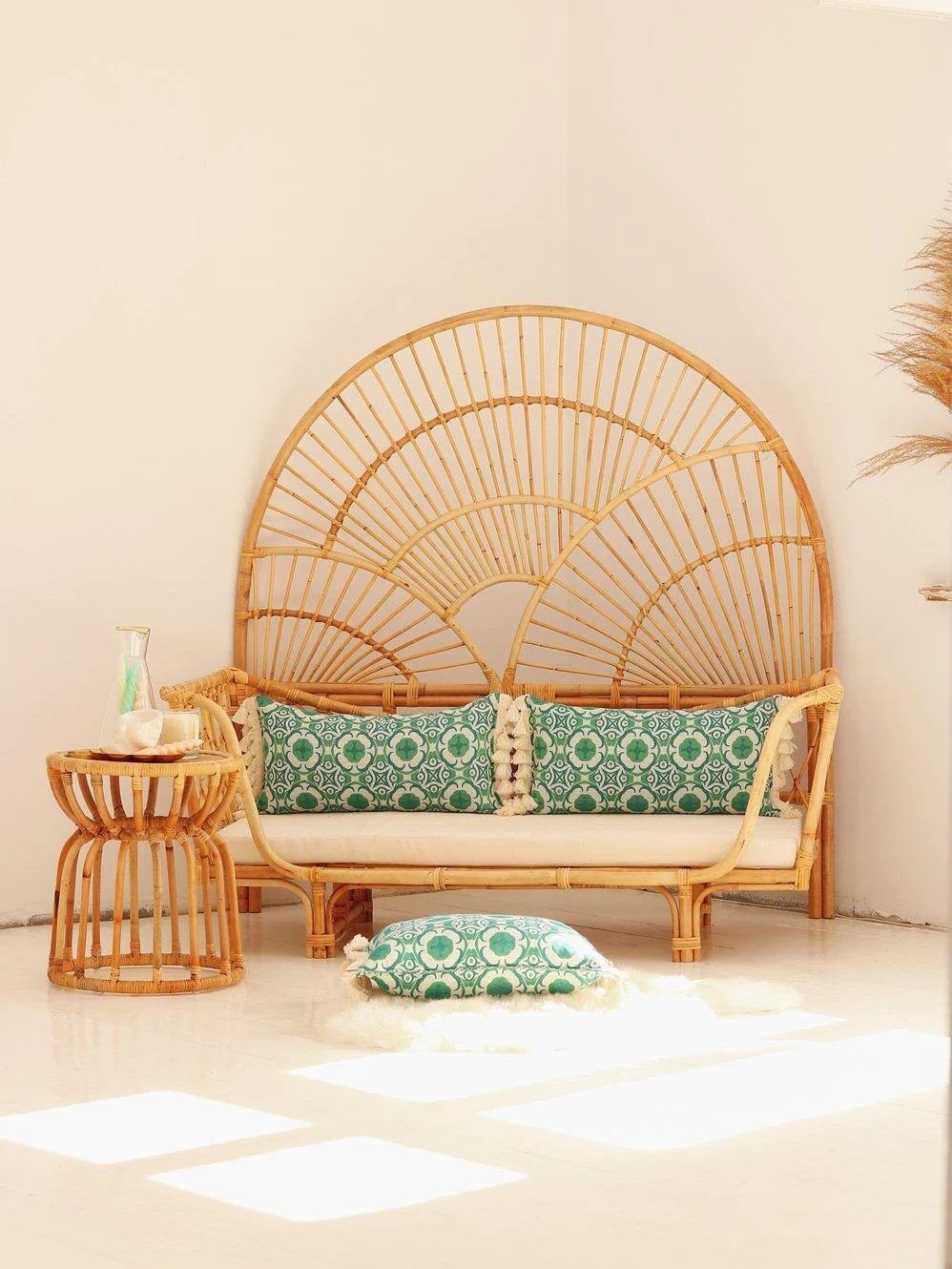 Tapestry bolster - Ocean Daisy