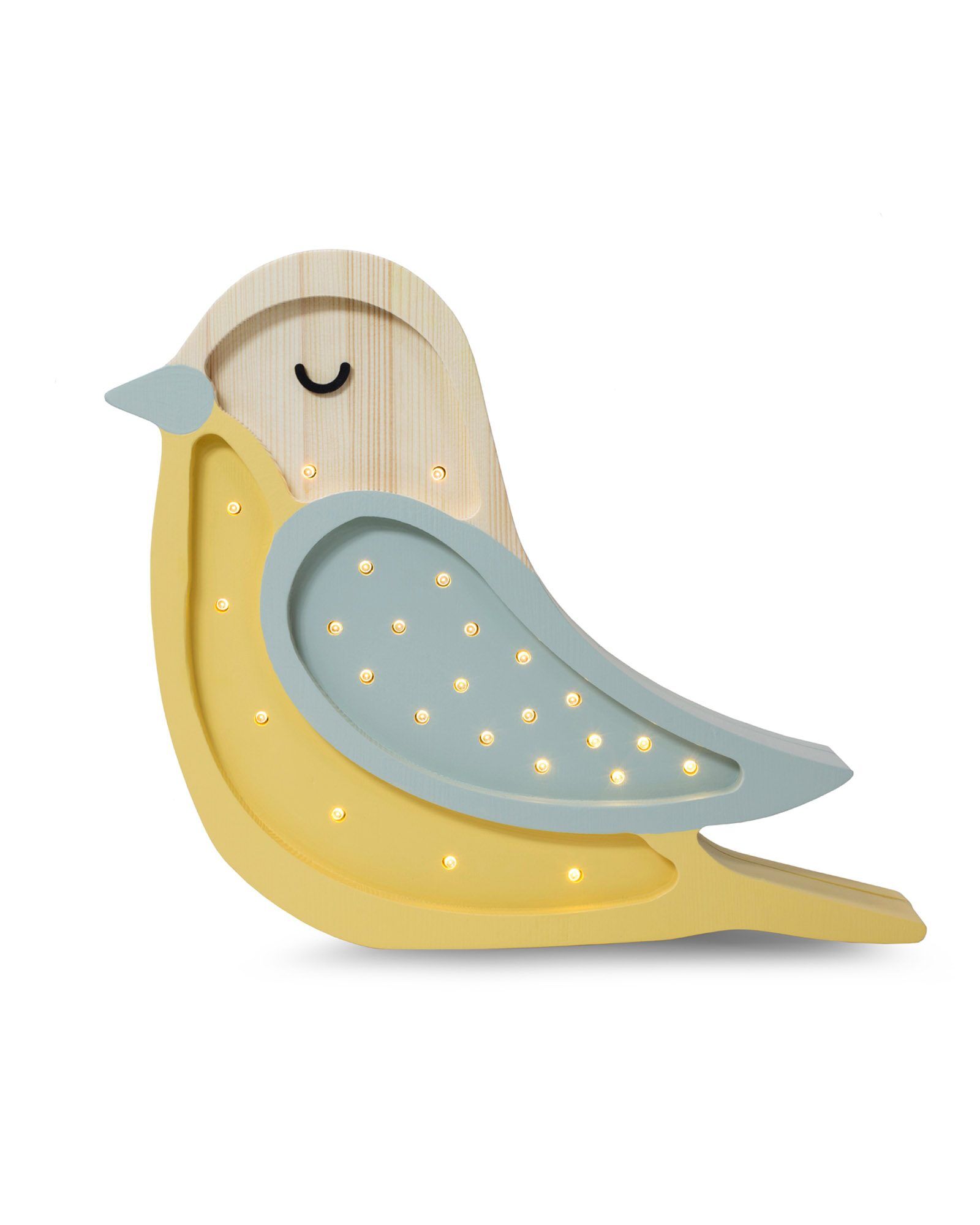 Lamp Bird Khaki Light Mustard