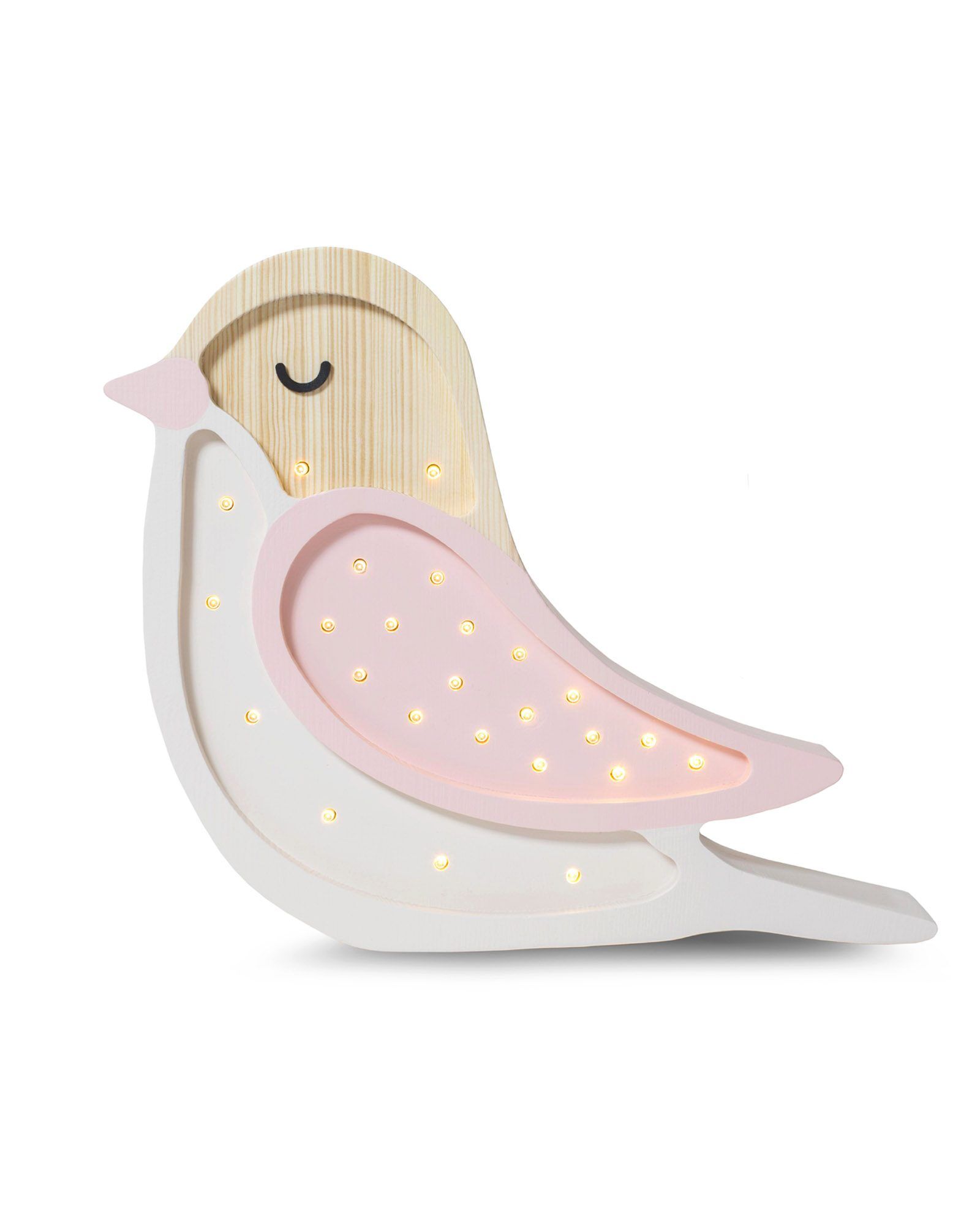 Lamp Bird Strawberry Cream