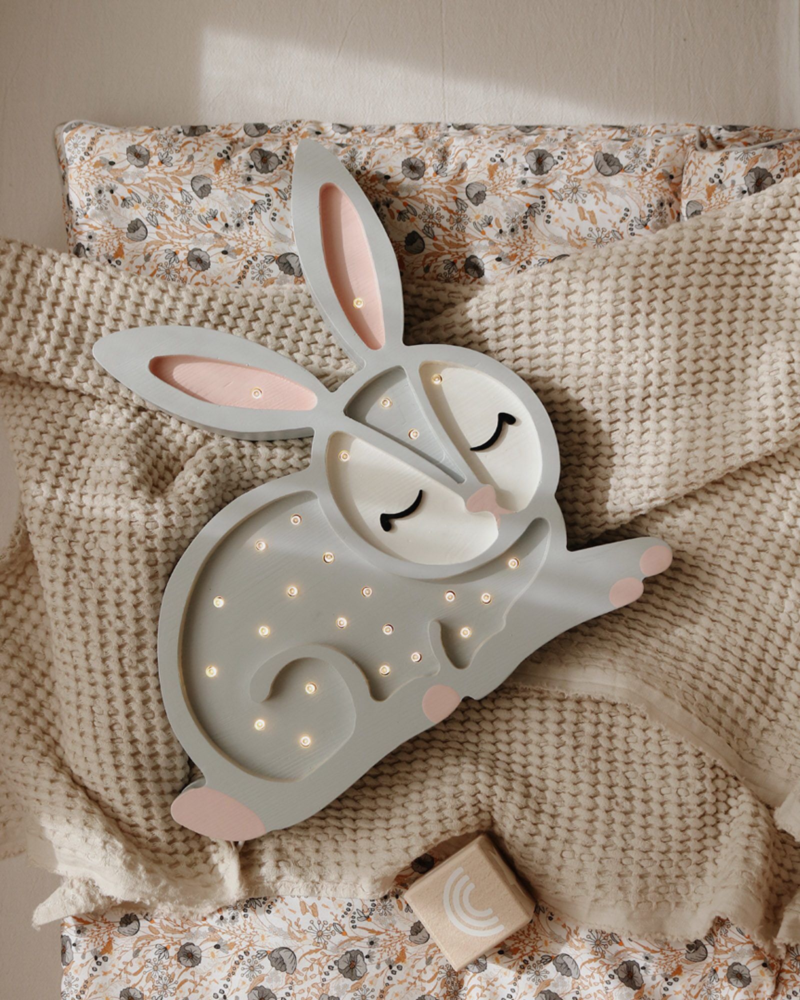 Lamp Bunny Light Gray