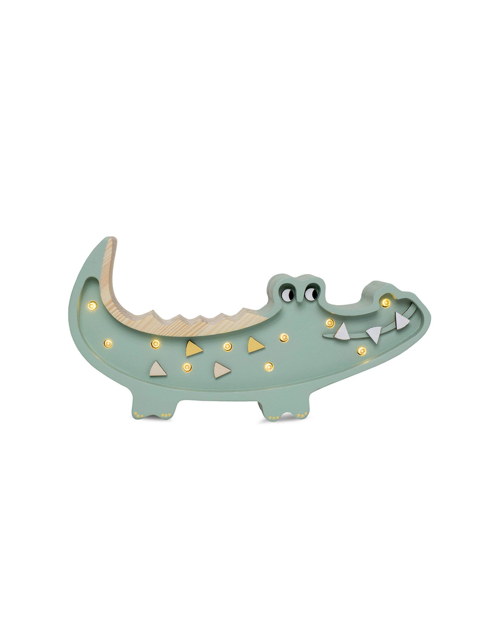 Lamp Crocodile Mini Pastel Khaki