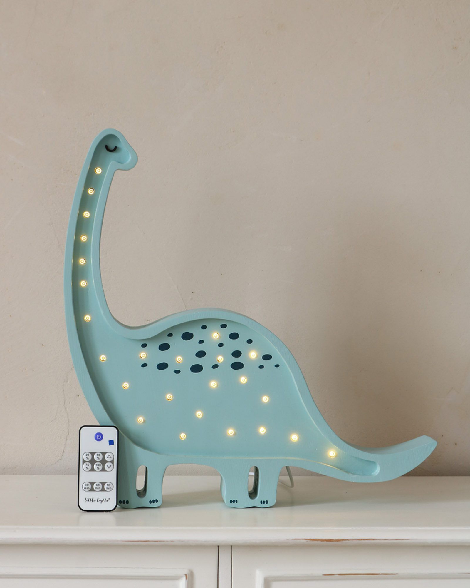 Lamp Dino Diplodocus Prehistoric Blue