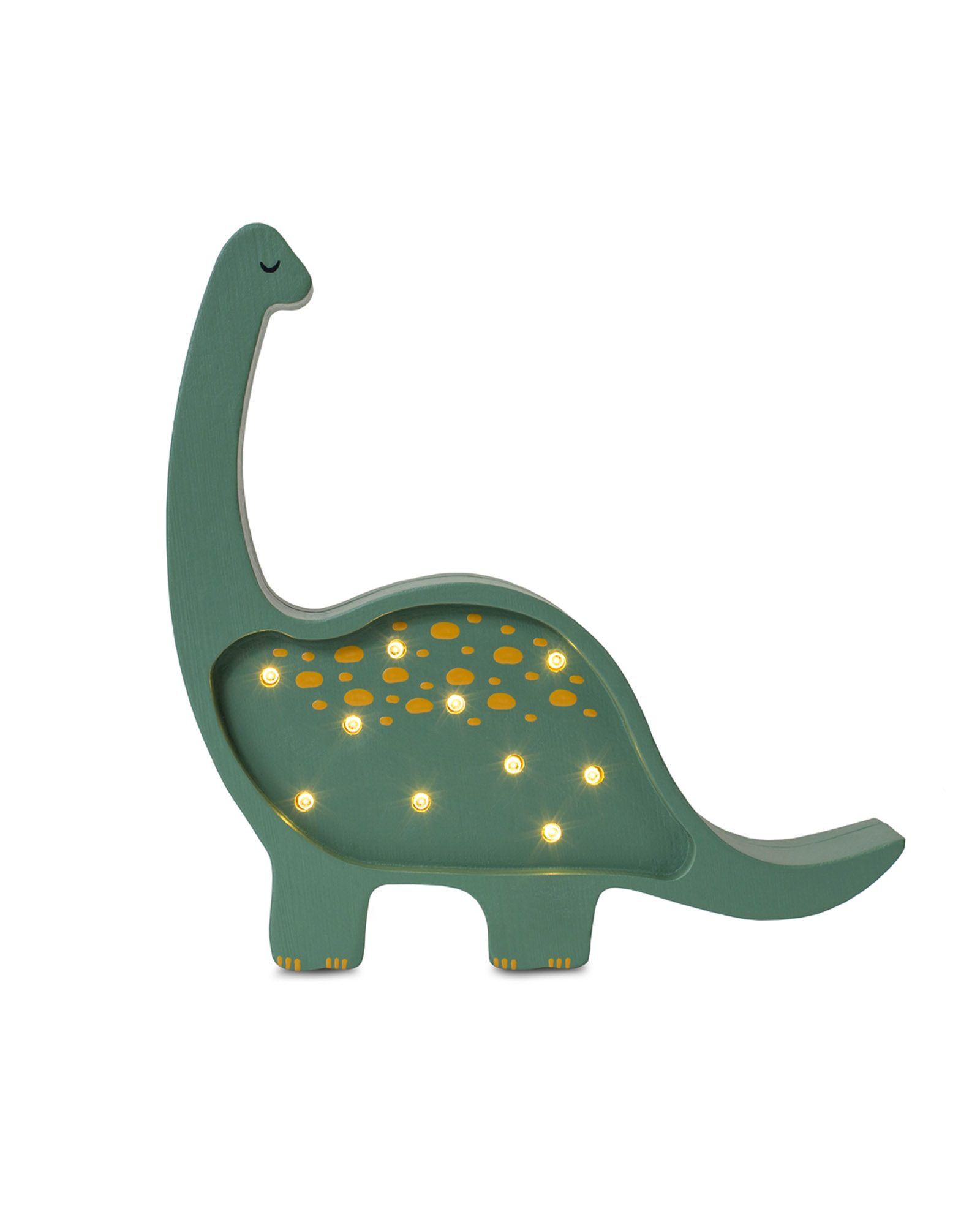 Lamp Dino Diplodocus Mini Military Green