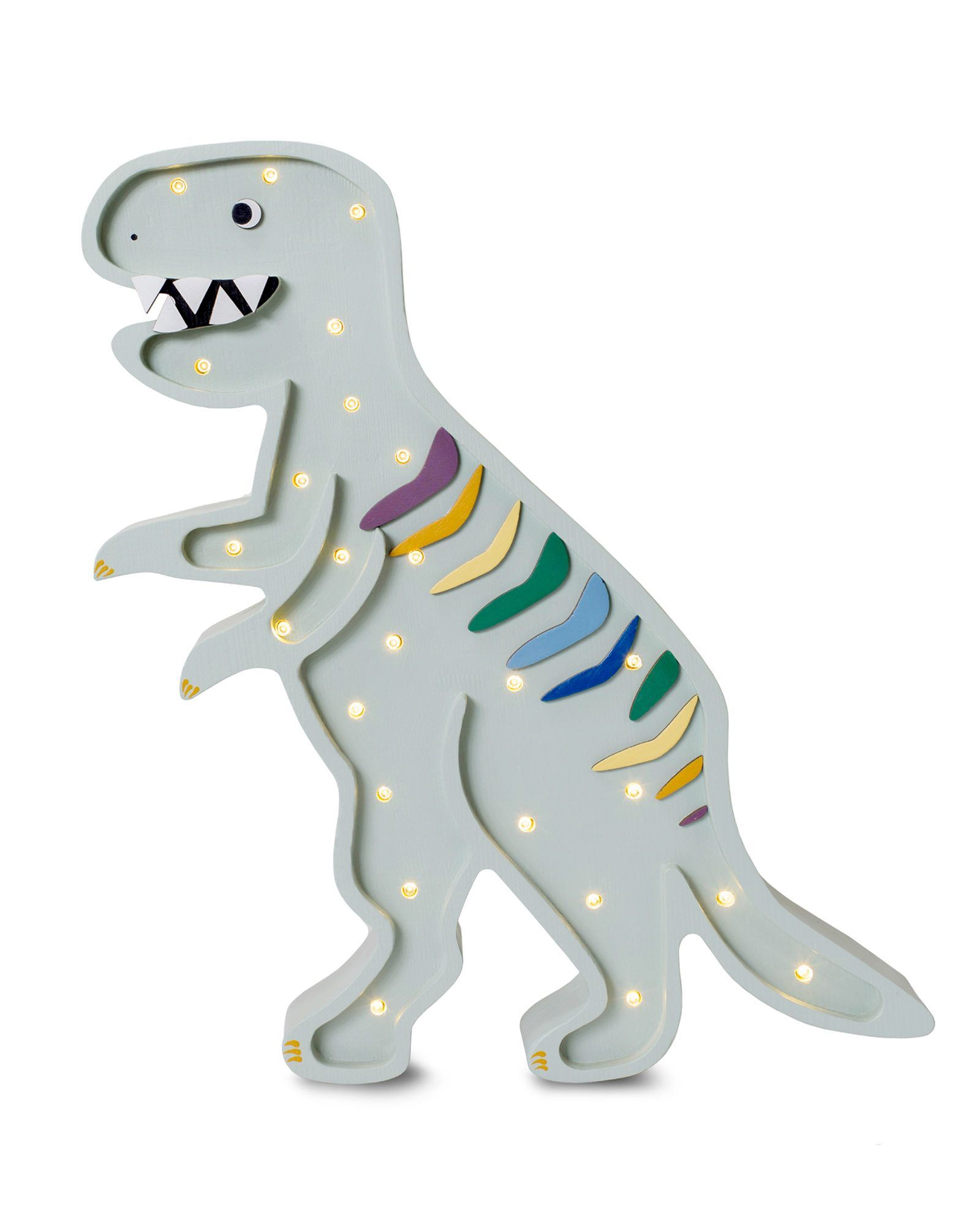 Lamp Dino T.Rex Khaki Pastel