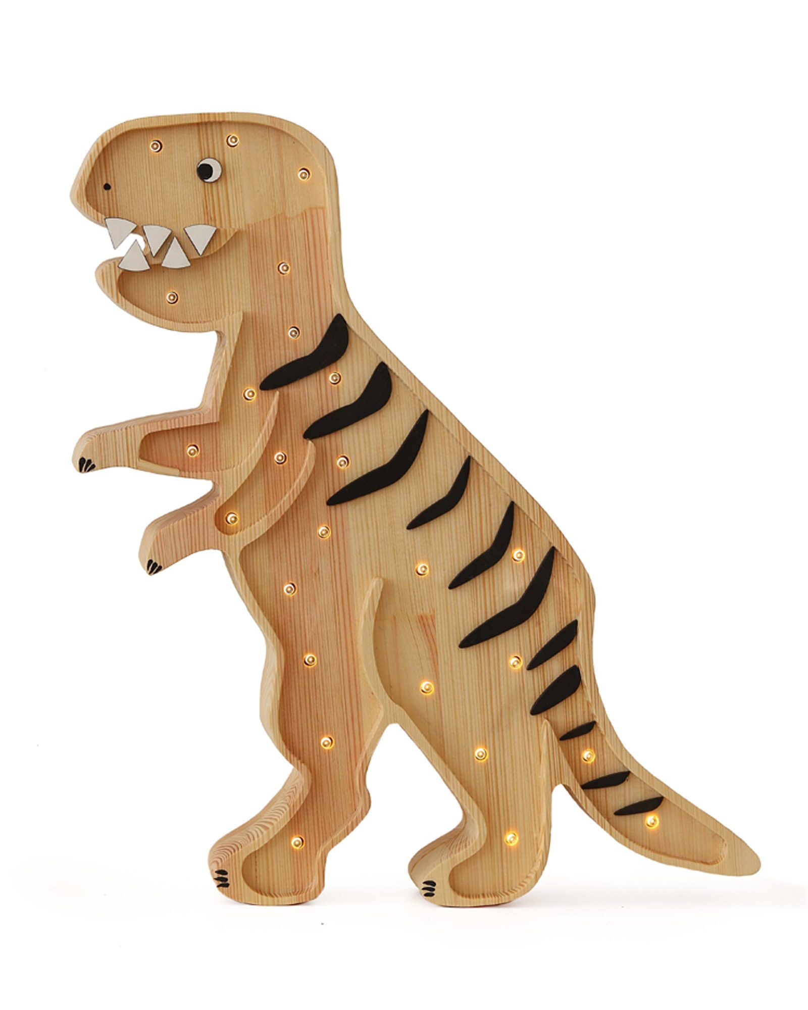 Lamp Dino T.Rex Mesozoic Wood