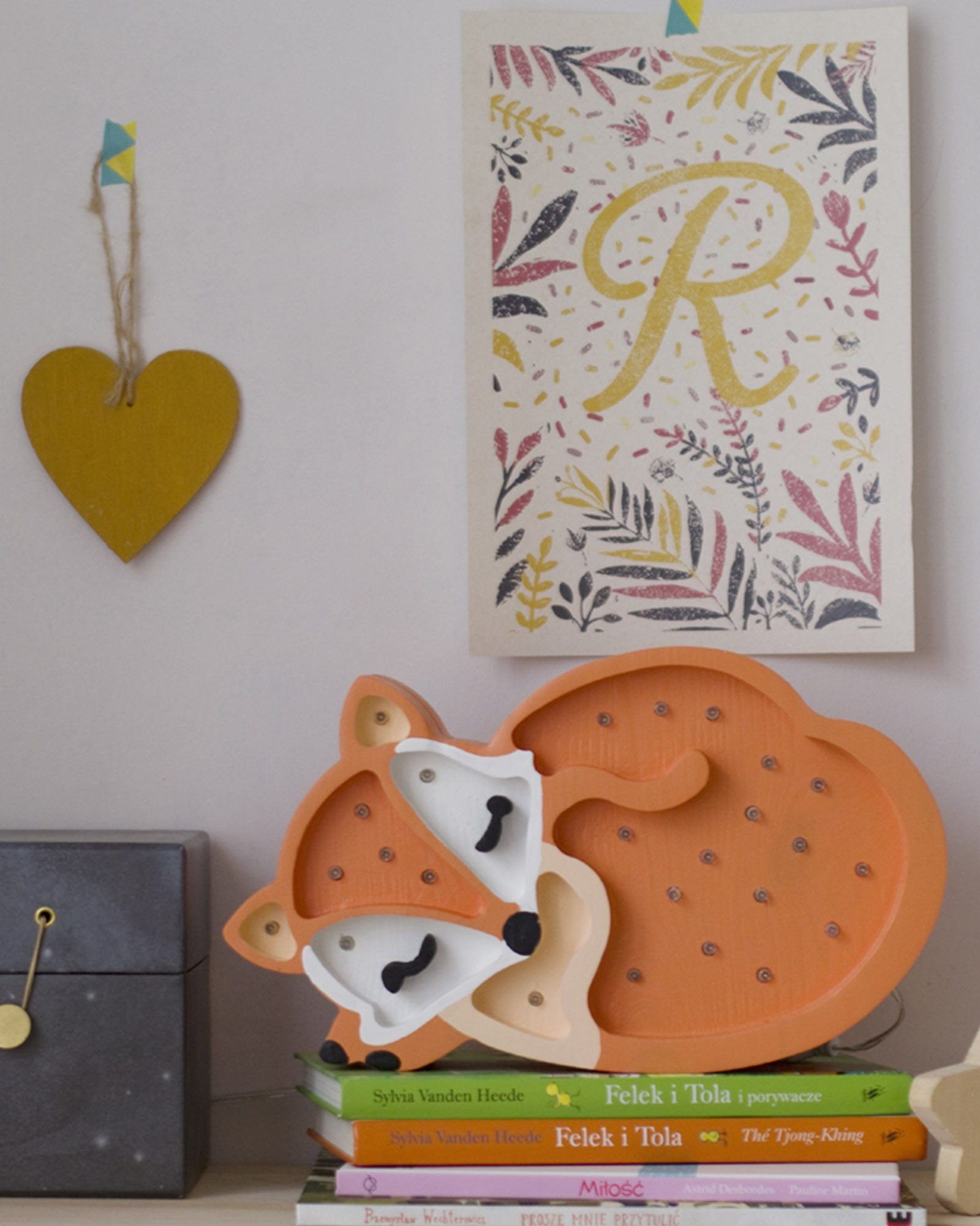 Lamp Fox Wild Orange