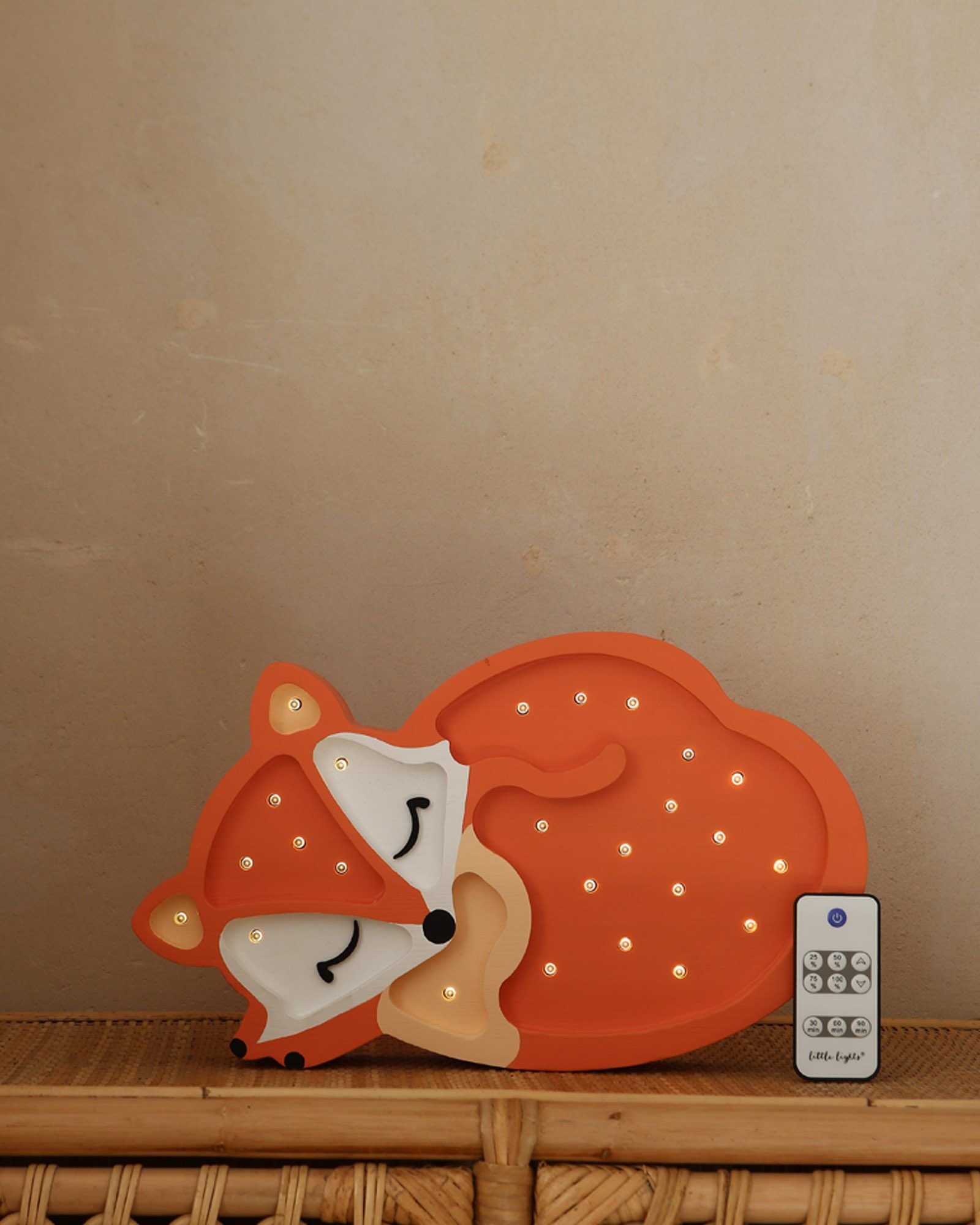 Lamp Fox Wild Orange