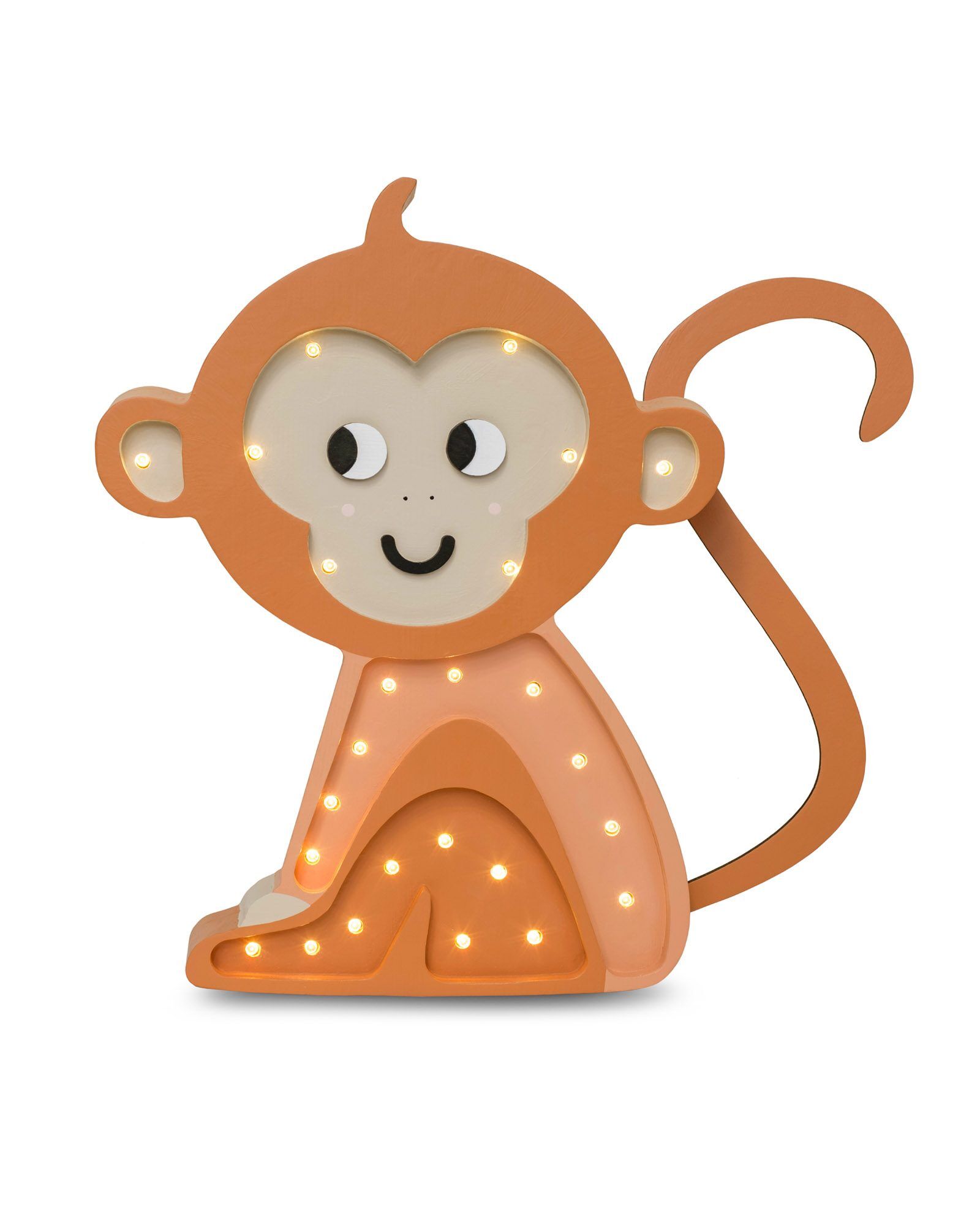 Lamp Monkey Tangerine Leaf