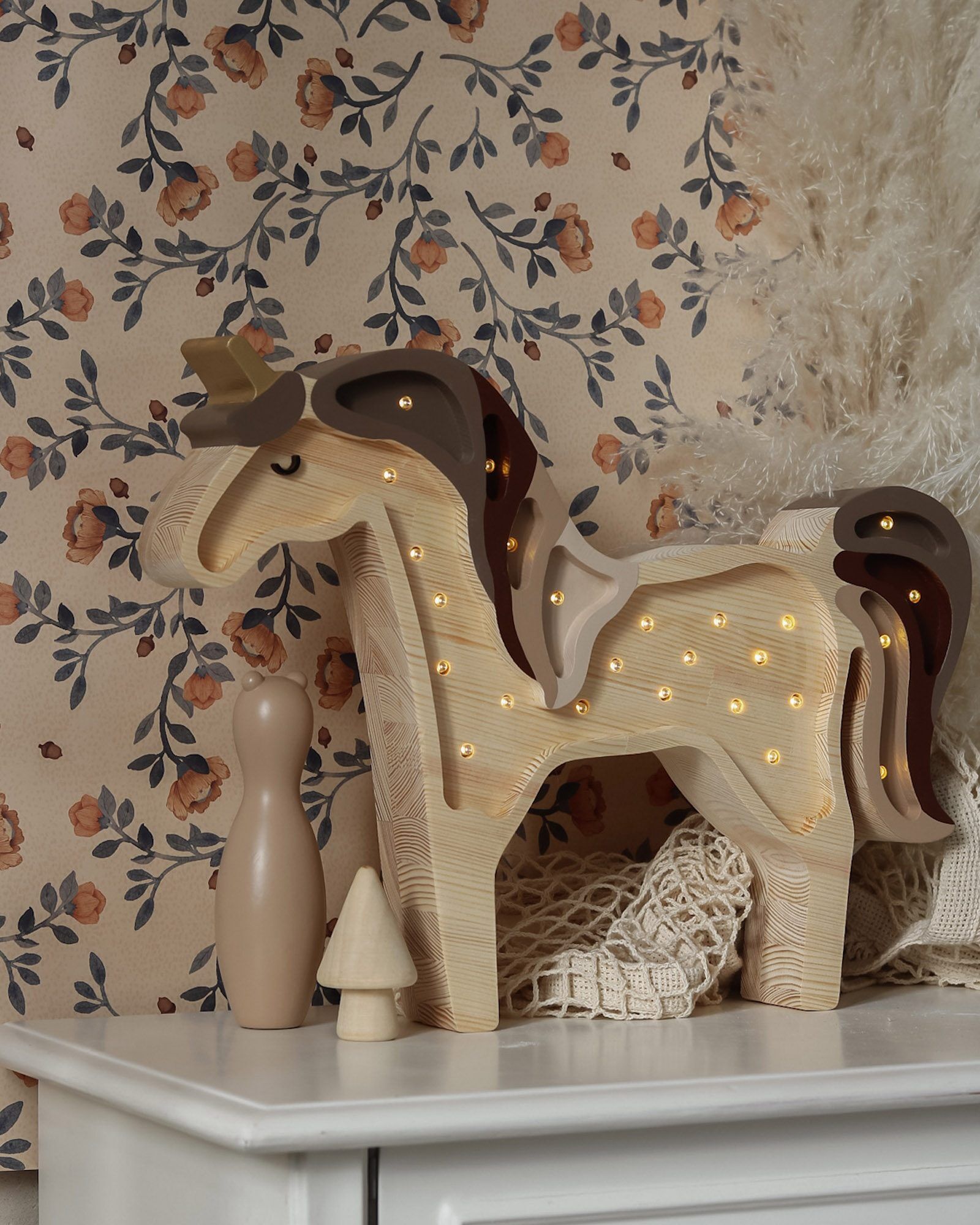 Lamp Unicorn Cappuccino