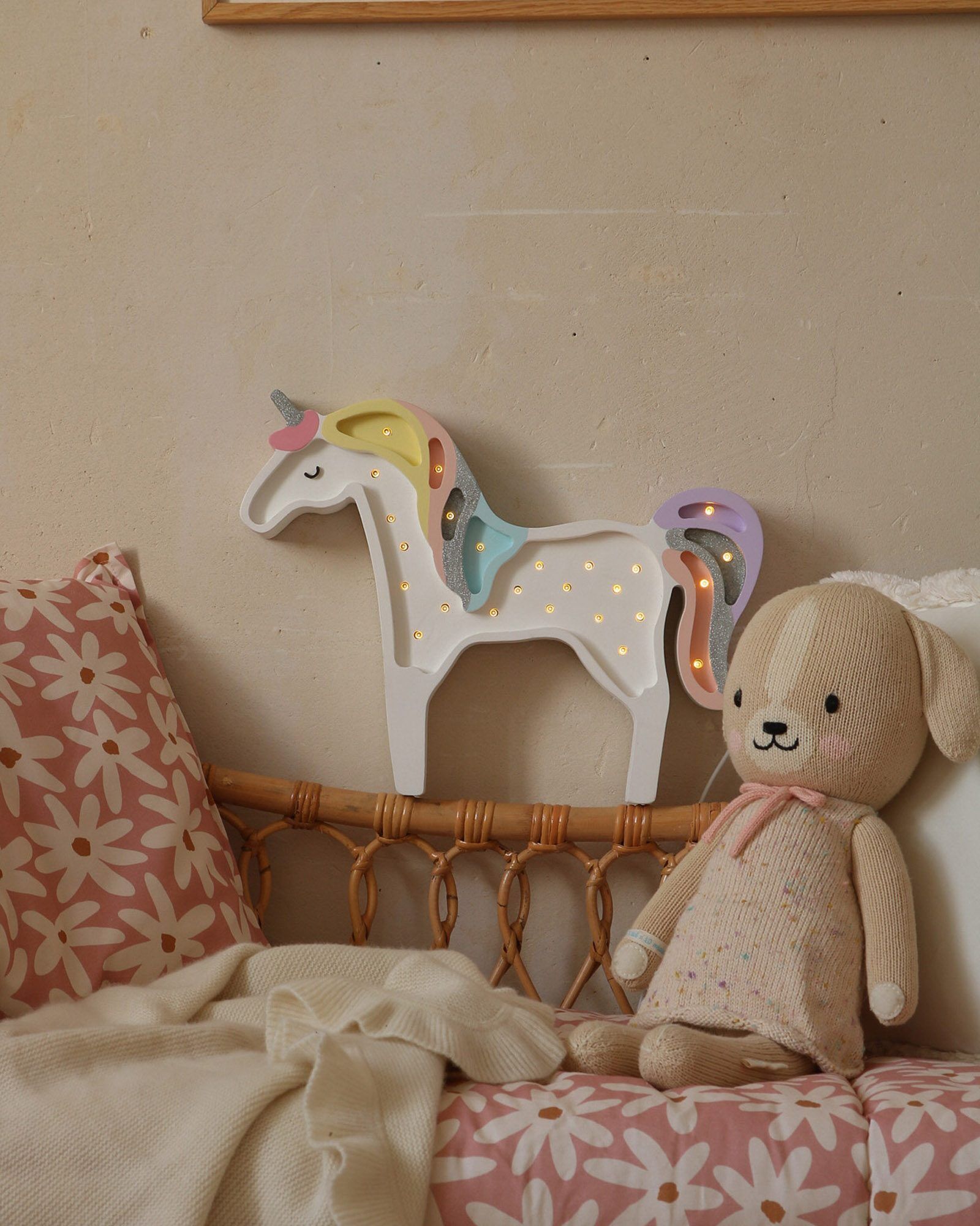 Lamp Unicorn Rainbow