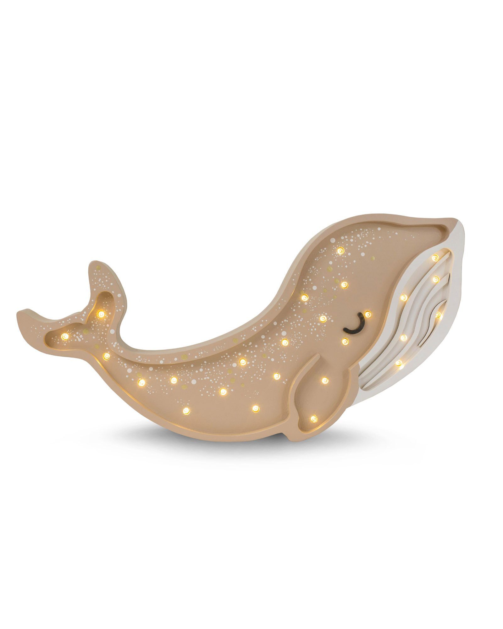 Lamp Whale Cinamon Brown