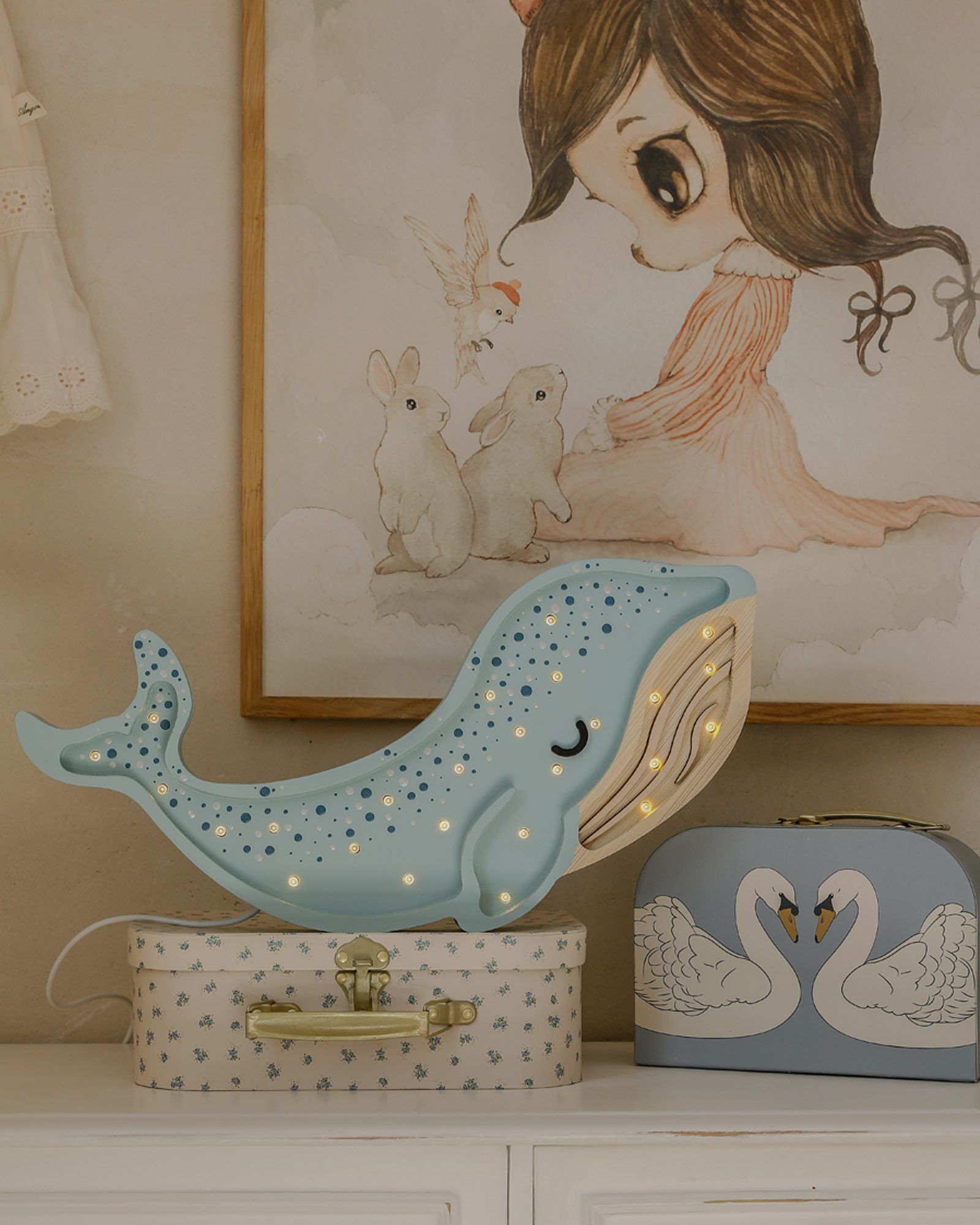 Lamp Whale Lagoon Vawes