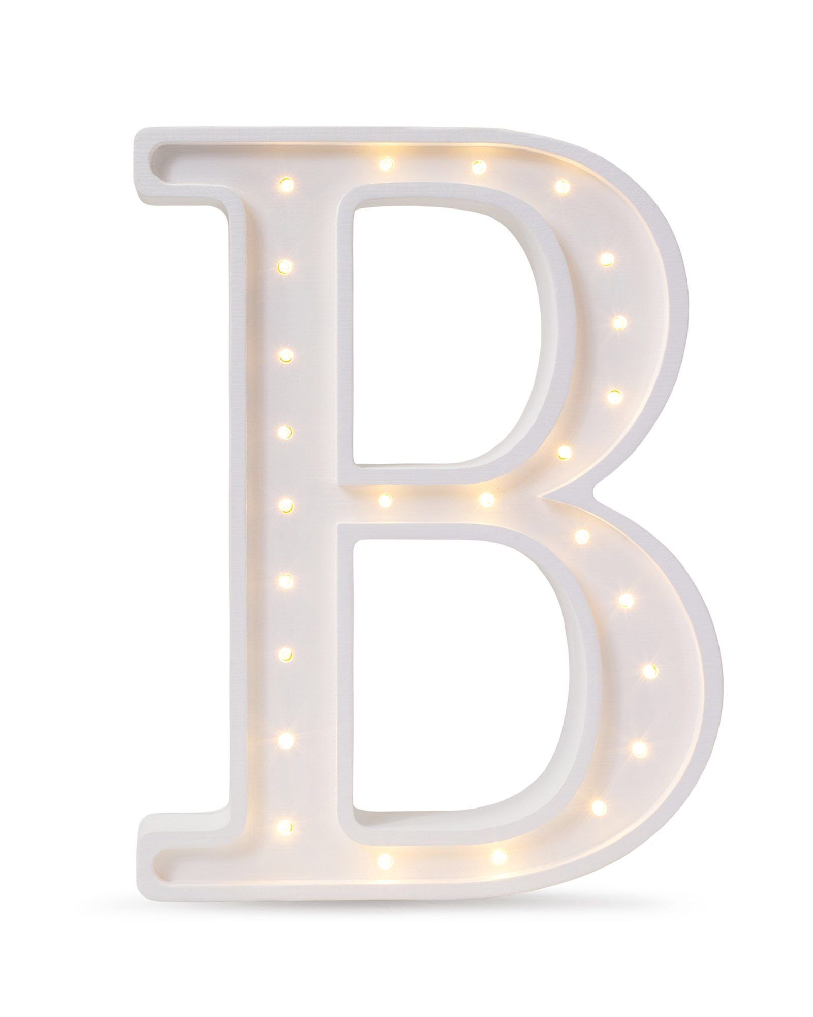 Lamp Letter B White