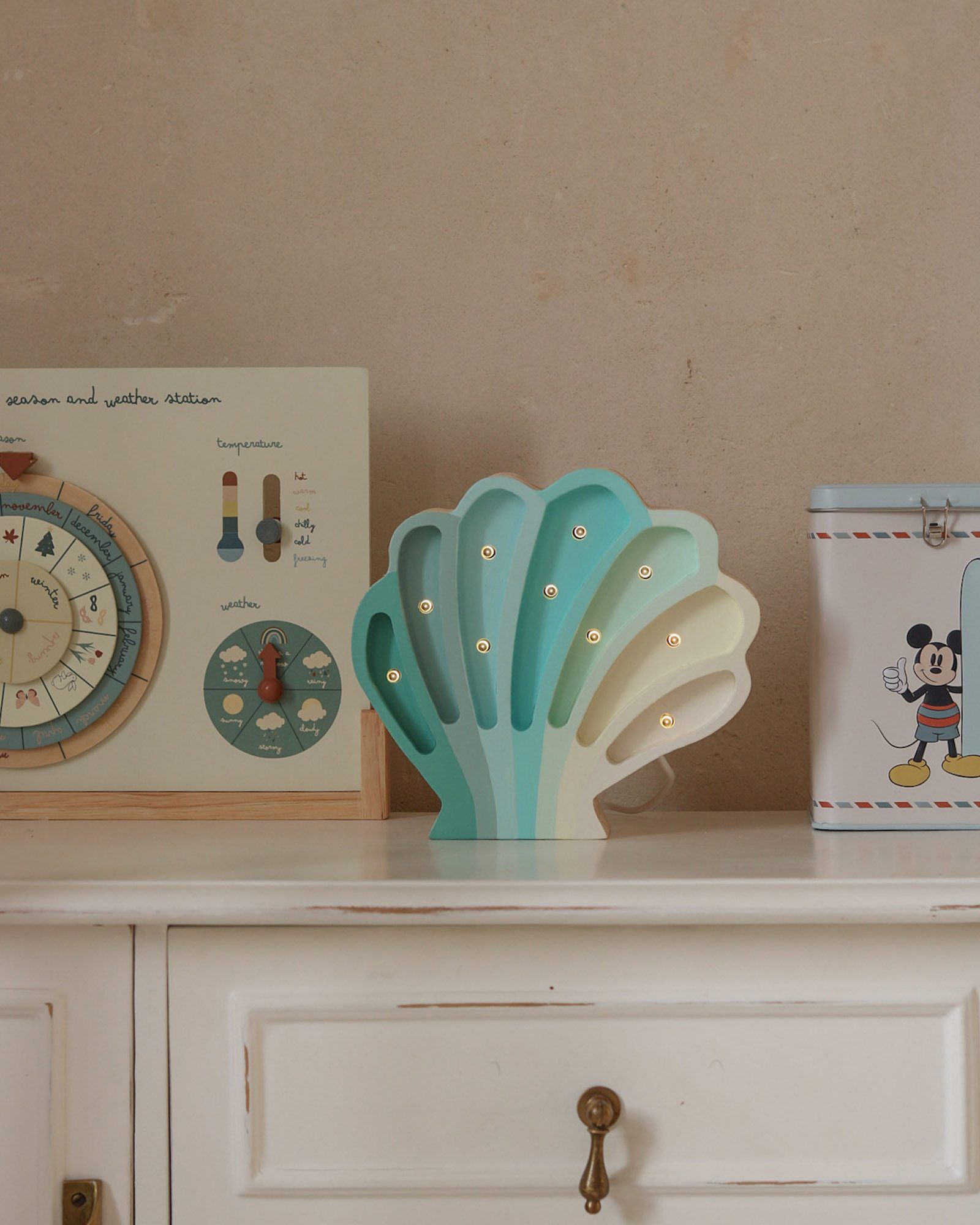 Lamp Seashell Bermuda'S Sky