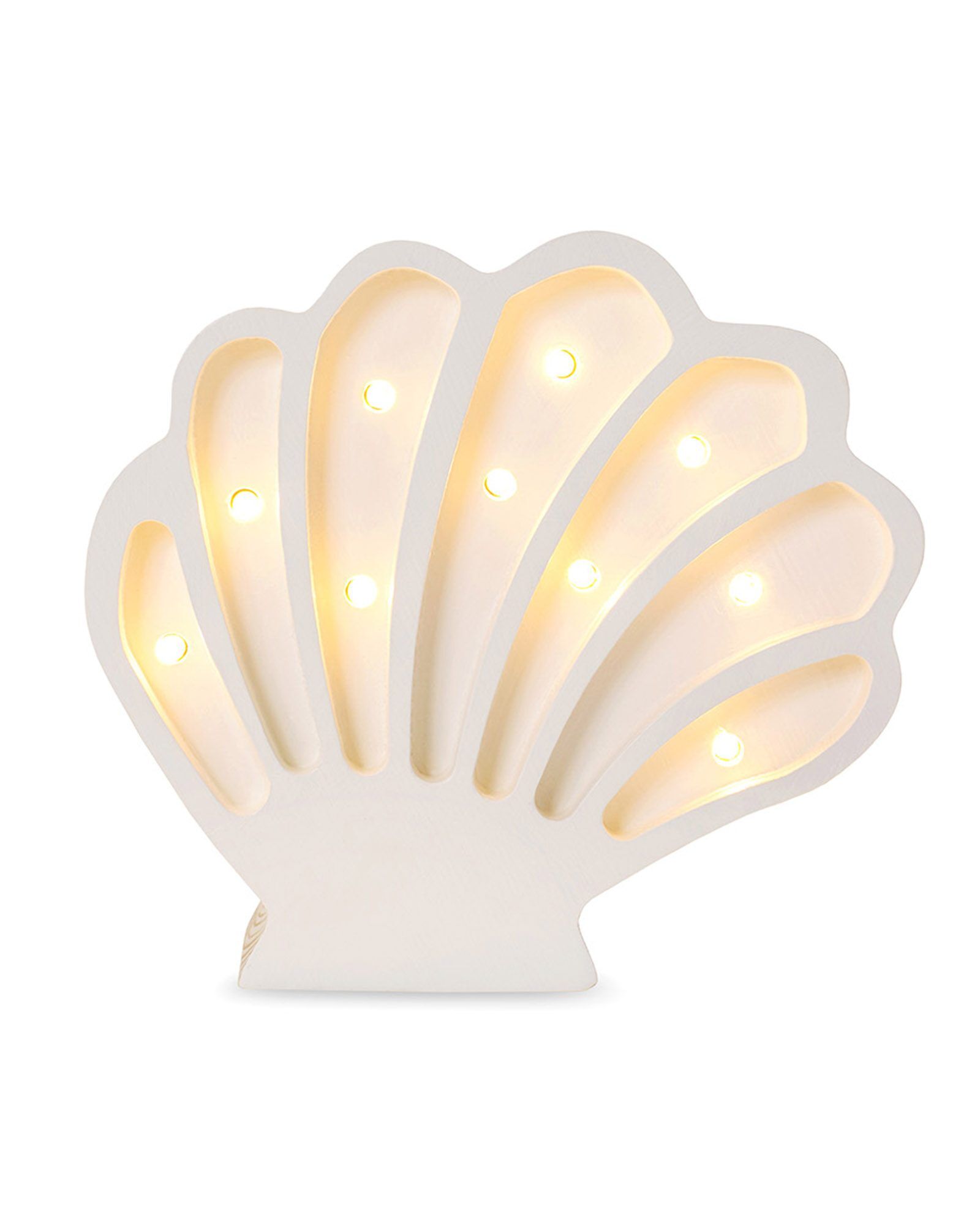 Lamp Seashell Pearl White