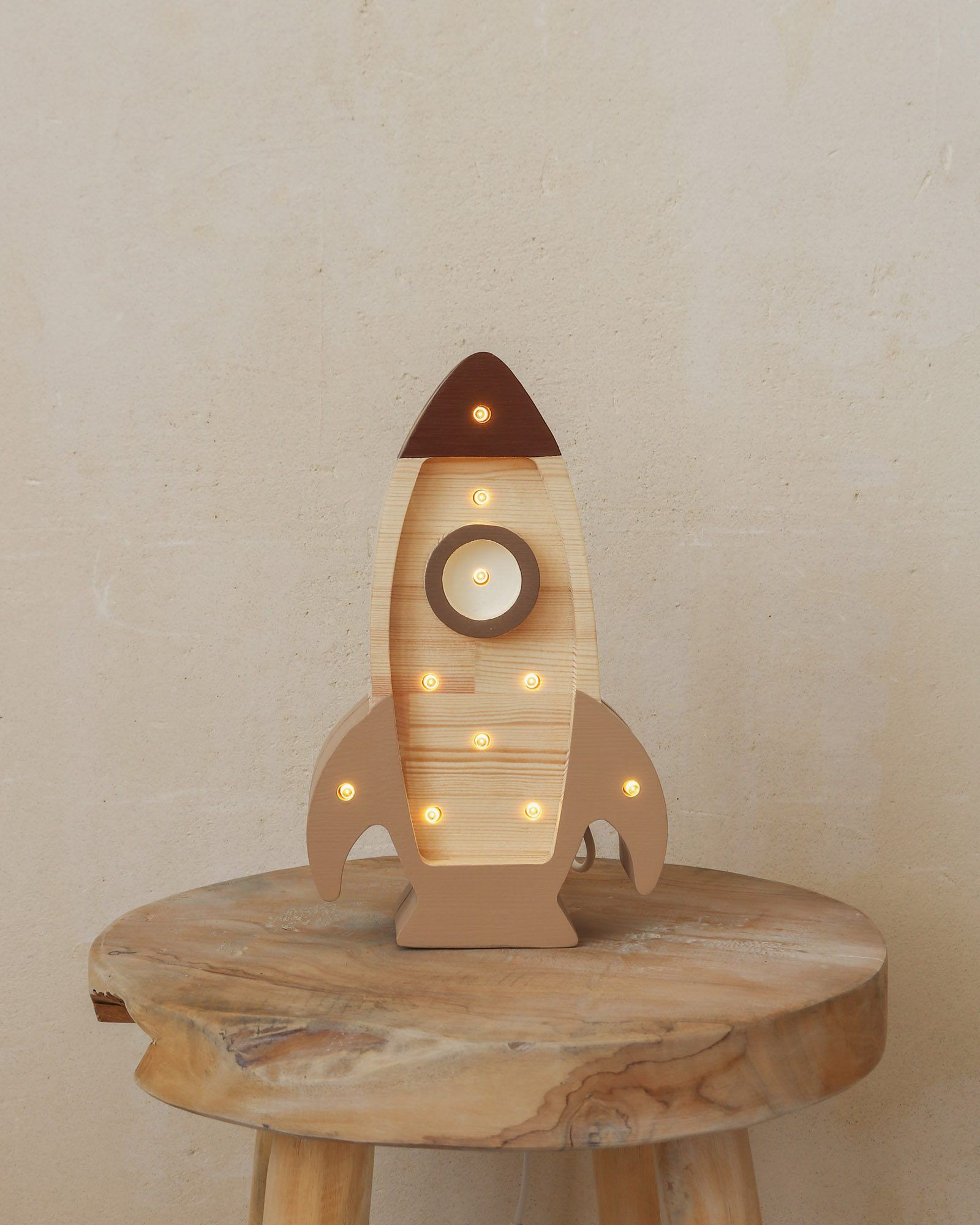 Lamp Space Rocket Mini Cappucino