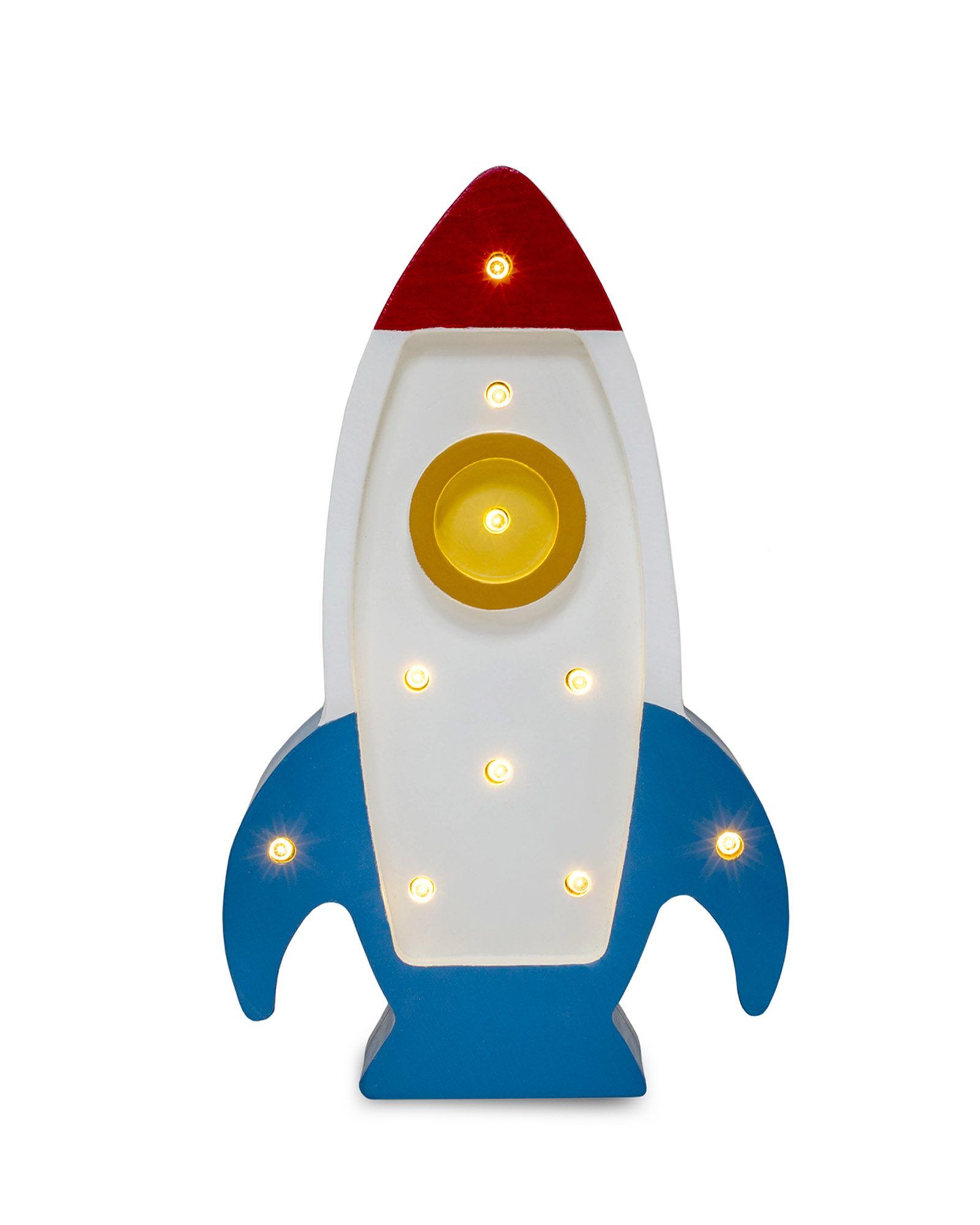 Lamp Space Rocket Mini Galactic White