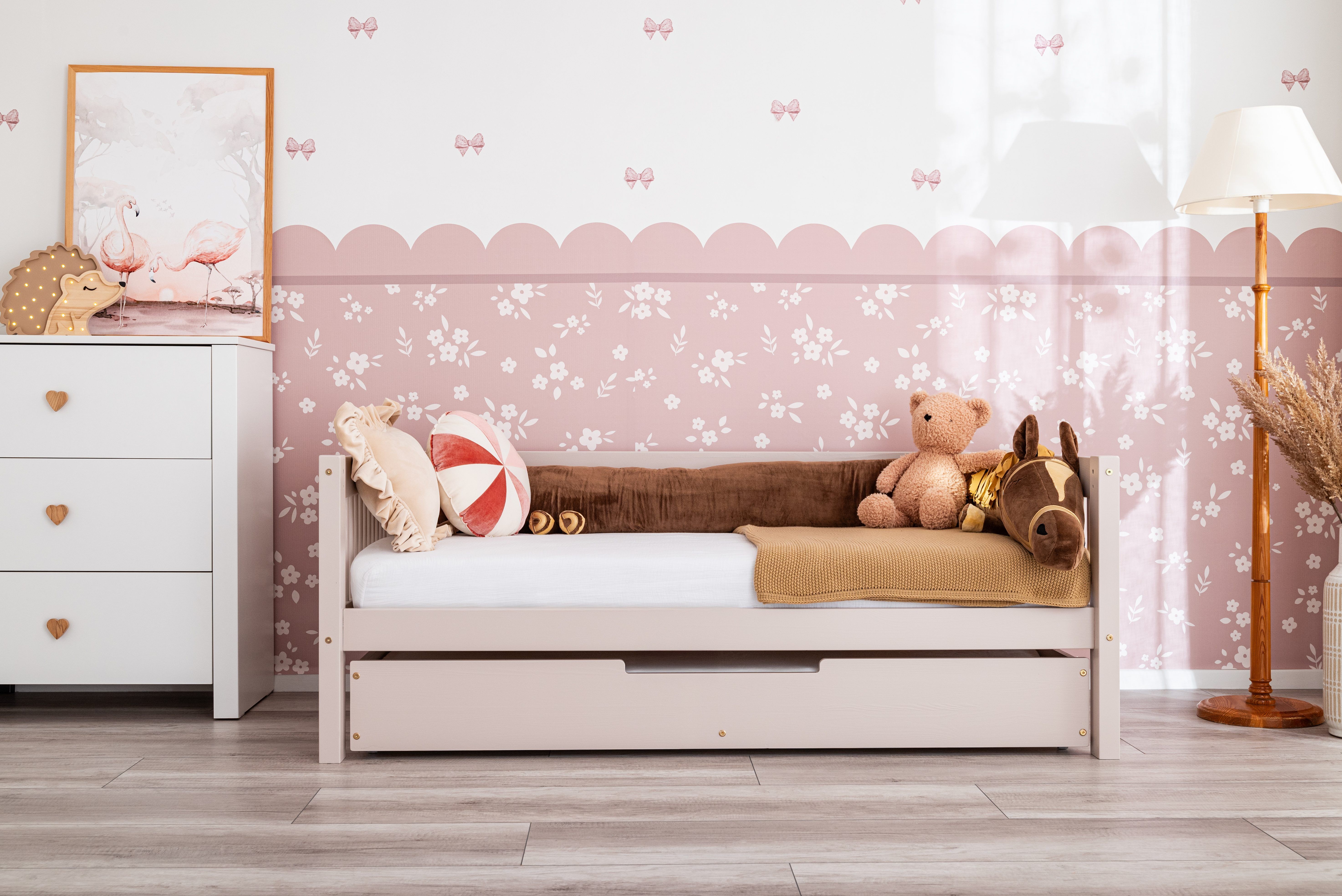 Bed Bumper - Brown Horse