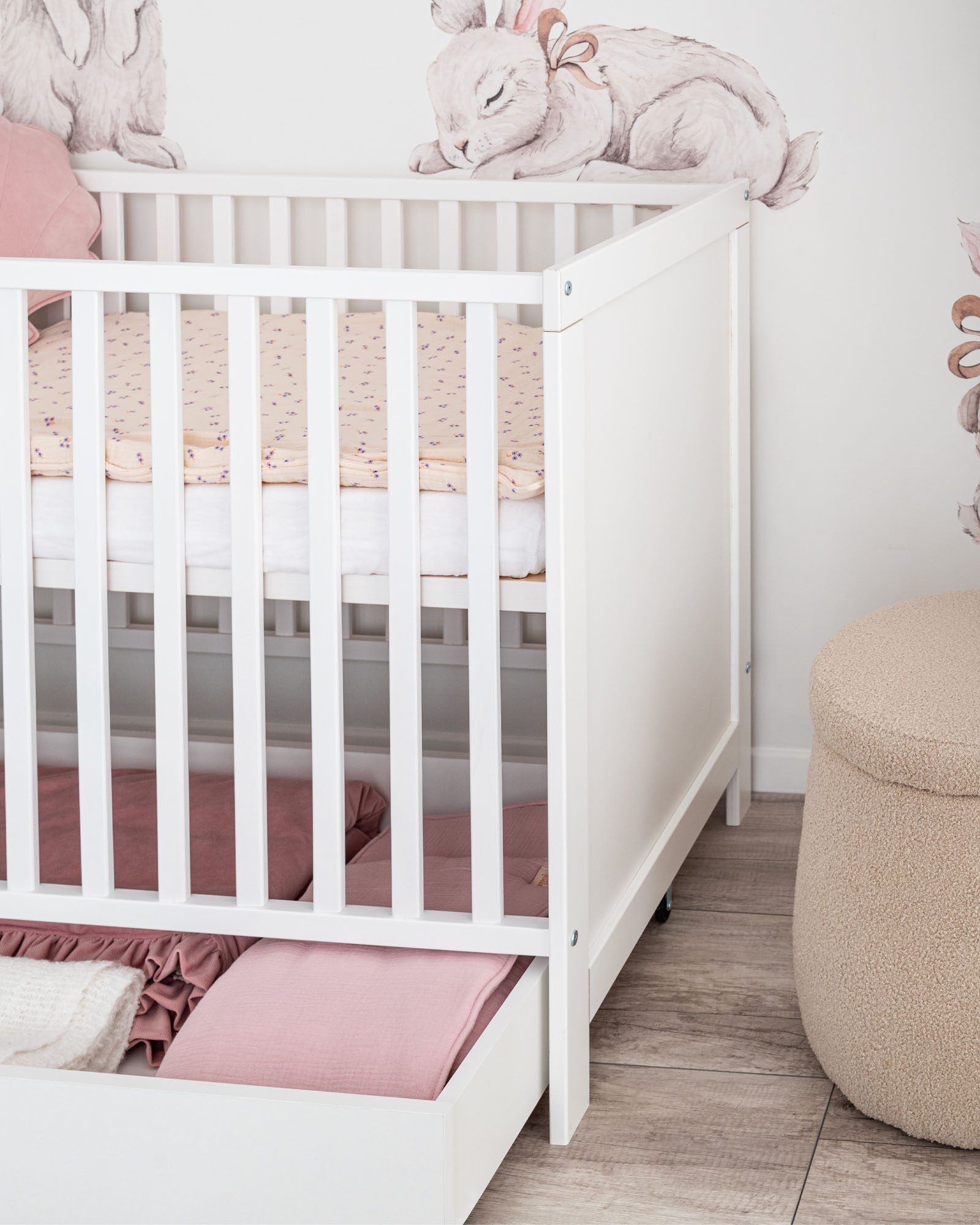 Baby Cot Bed Little Heart 120×60