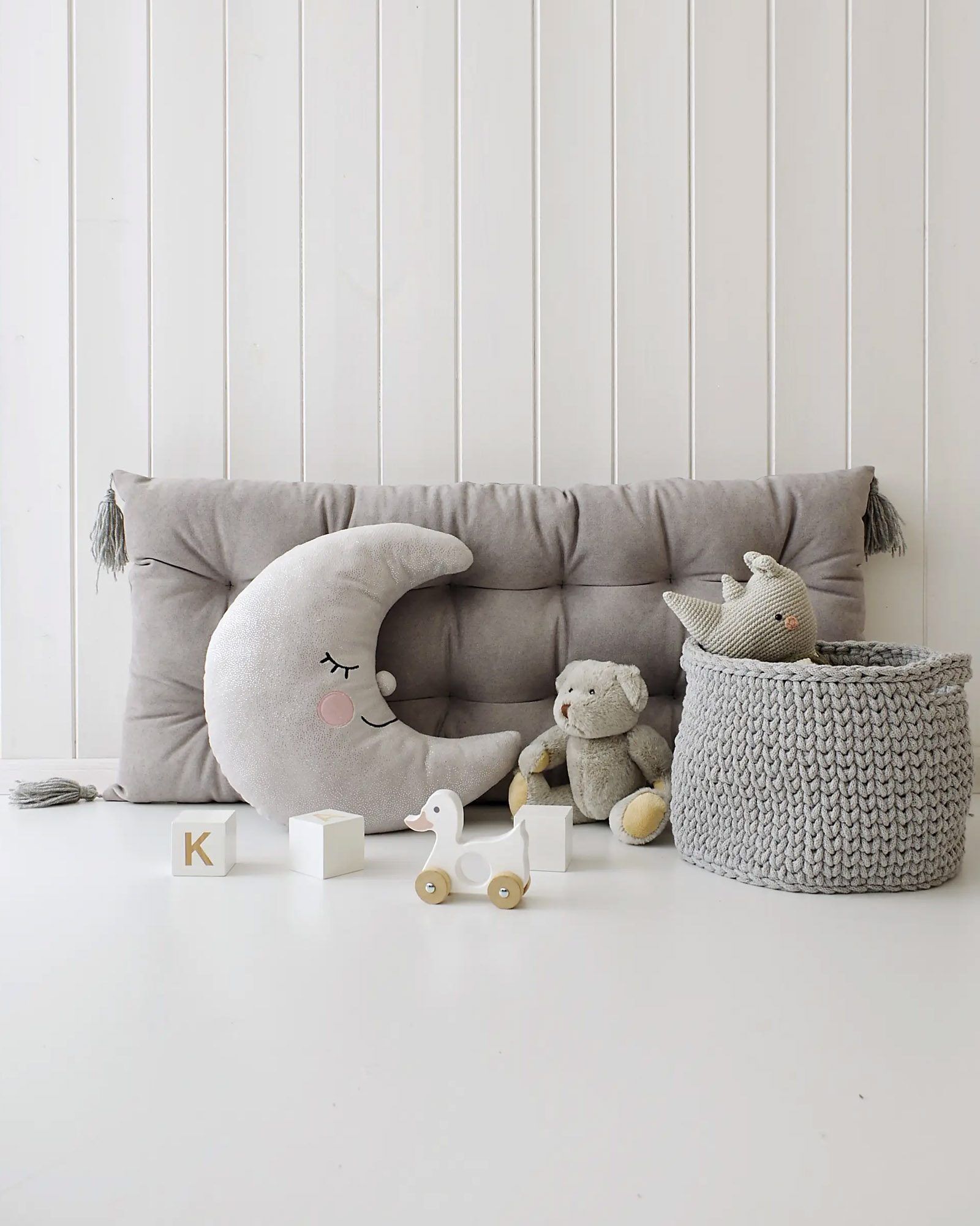 Cushion for rocker grey
