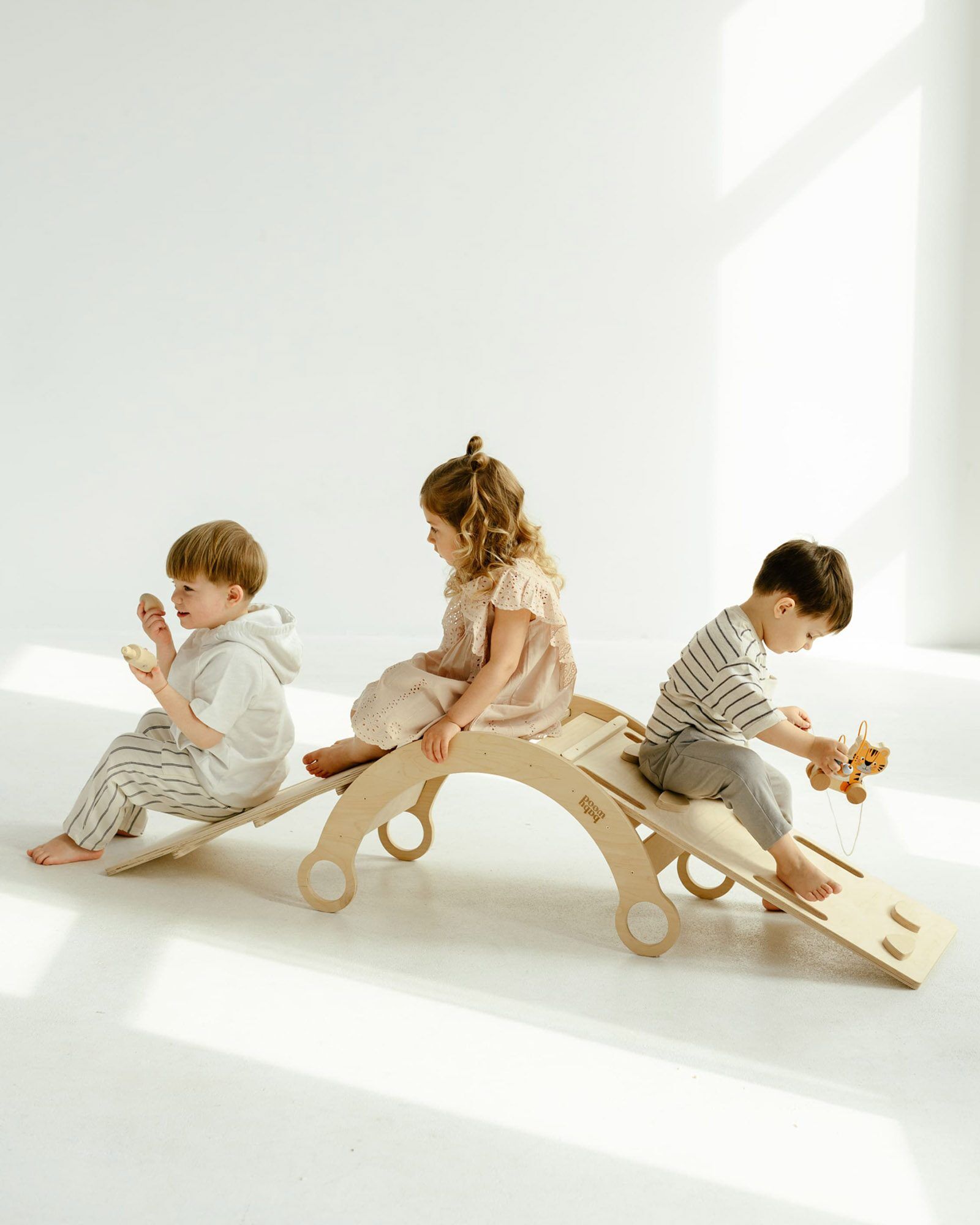 Slide climbing wall Natural