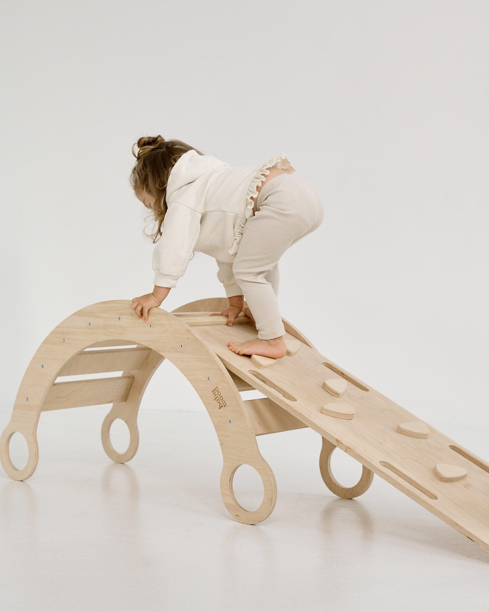 Slide climbing wall Natural