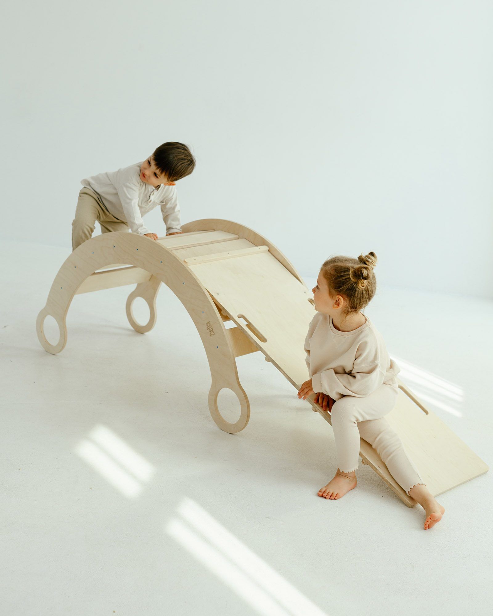 Slide ladder Natural