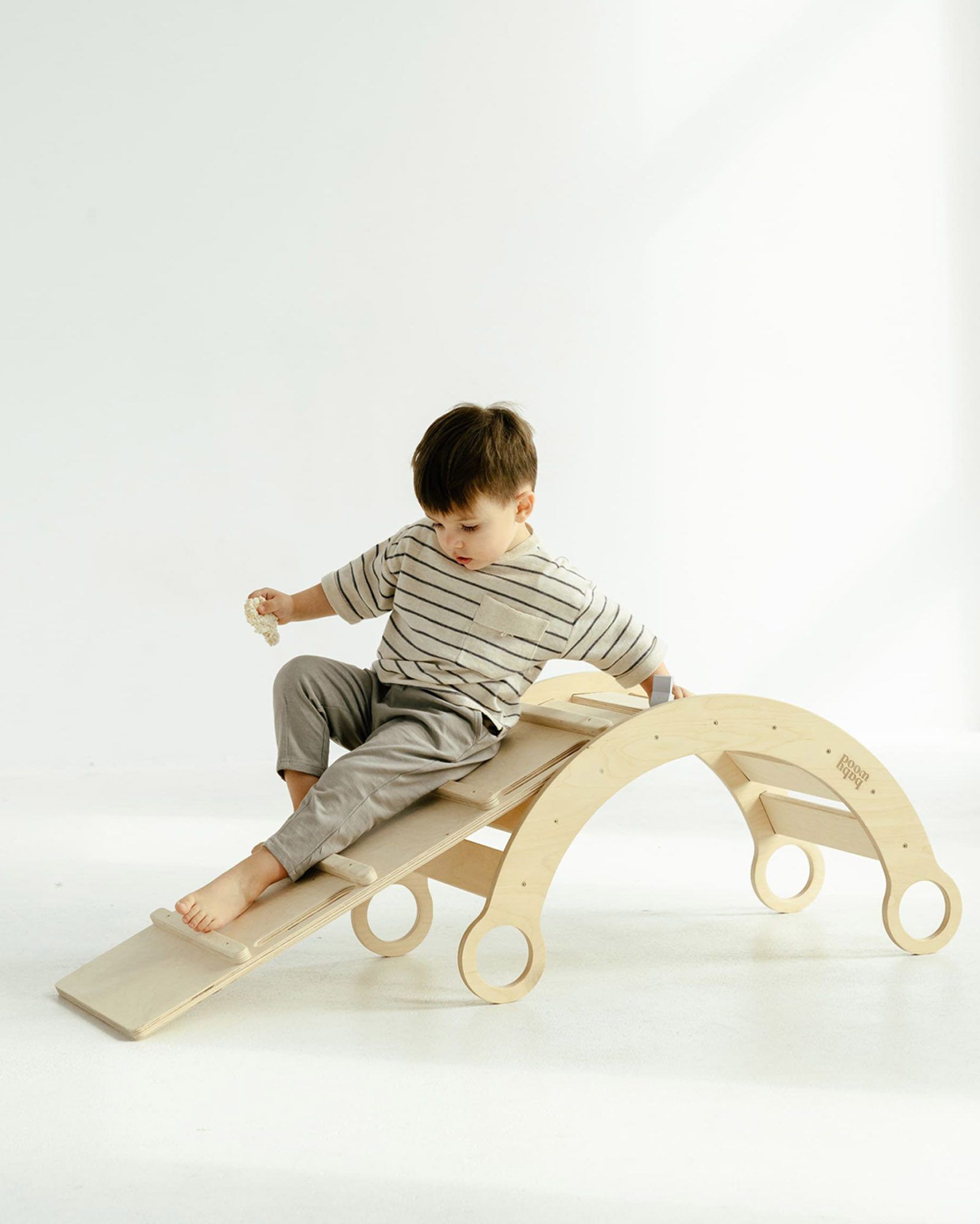 Slide ladder natural