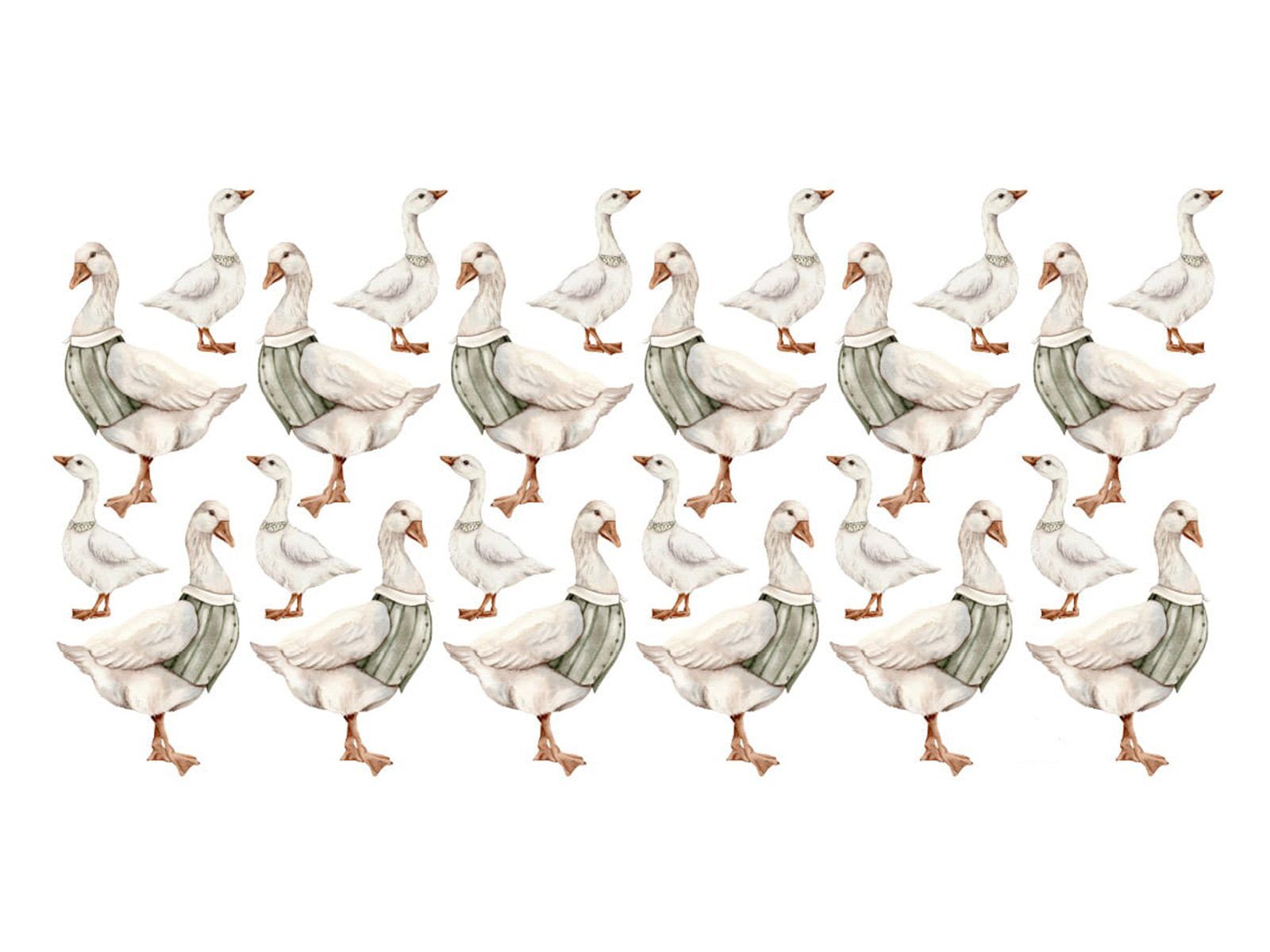 Wall Stickers – Floral Valley Geese - Mini Set
