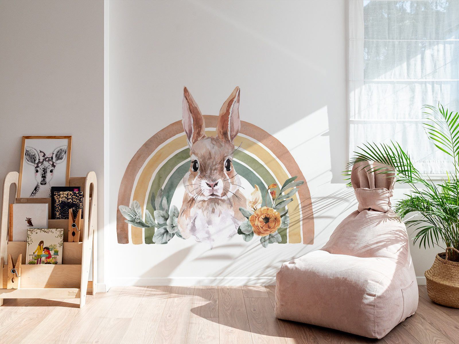 Wall stickers - Rainbow - Rabbit 2.