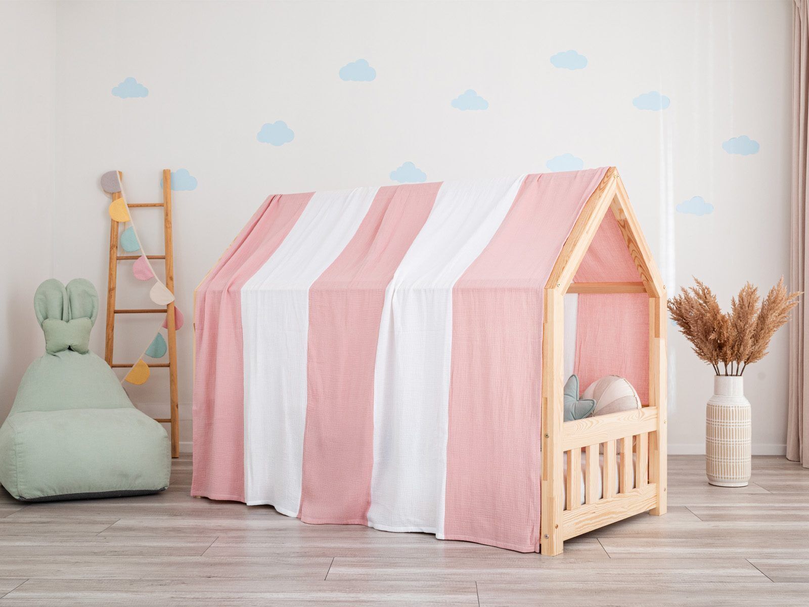Meli – Muslin Striped Curtain – 1 piece