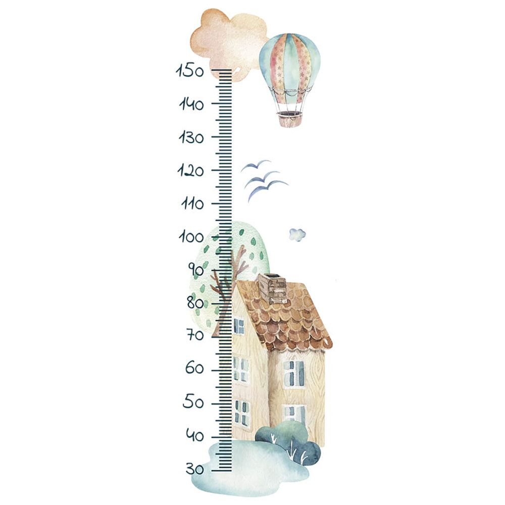 Wall sticker - House - Growth Chart