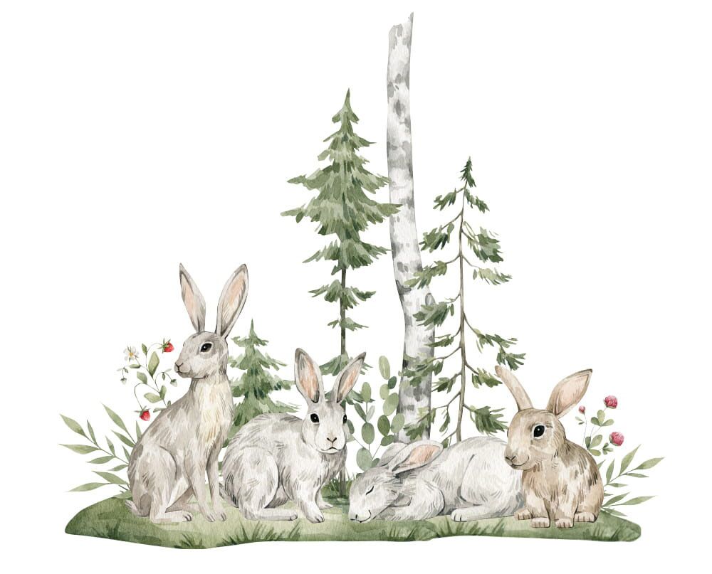 Wall stickers - Into the forest 4