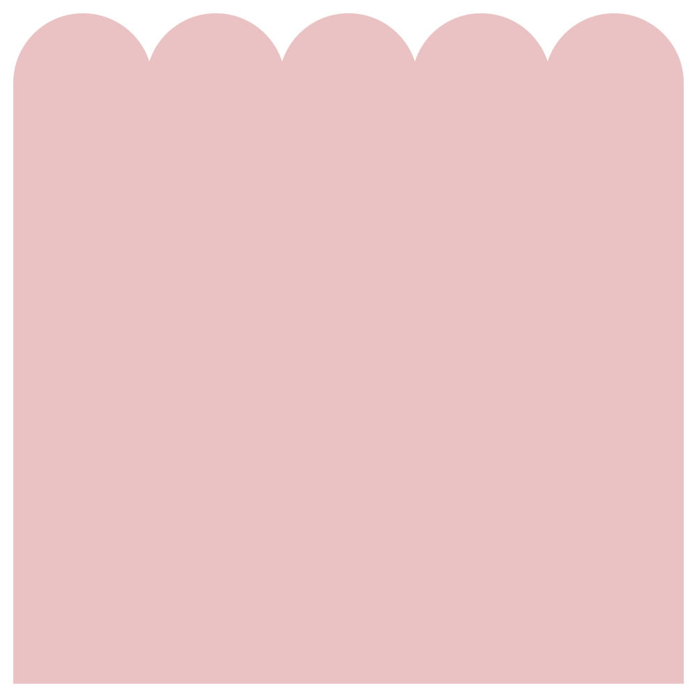 Wall stickers - panneling - pink